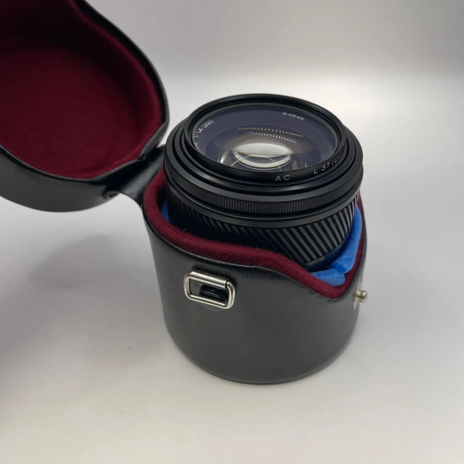 実写有】MINOLTA AF 50mm F1.4 純正ケース・フィルター等フルセットで 