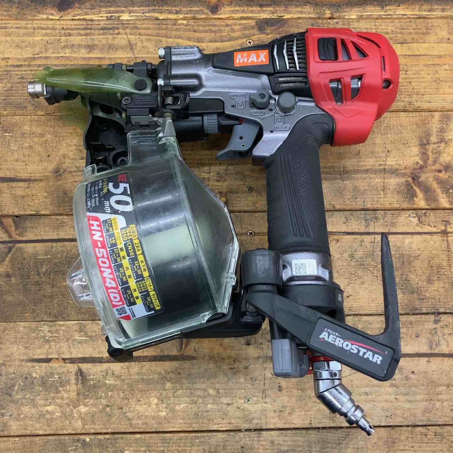 ☆マックス(MAX) 高圧エア釘打ち機 HN-50N4(D)-G【所沢店】 - メルカリ
