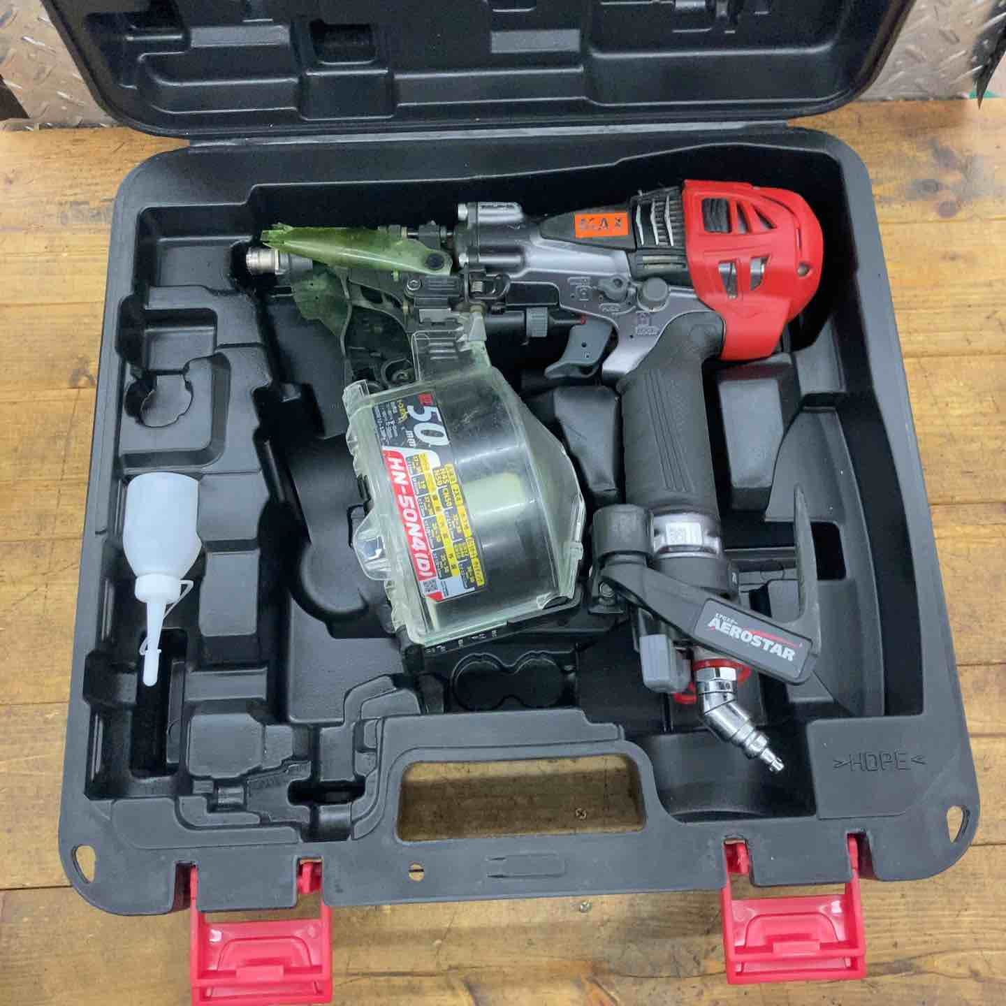 ☆マックス(MAX) 高圧エア釘打ち機 HN-50N4(D)-G【所沢店】 - メルカリ