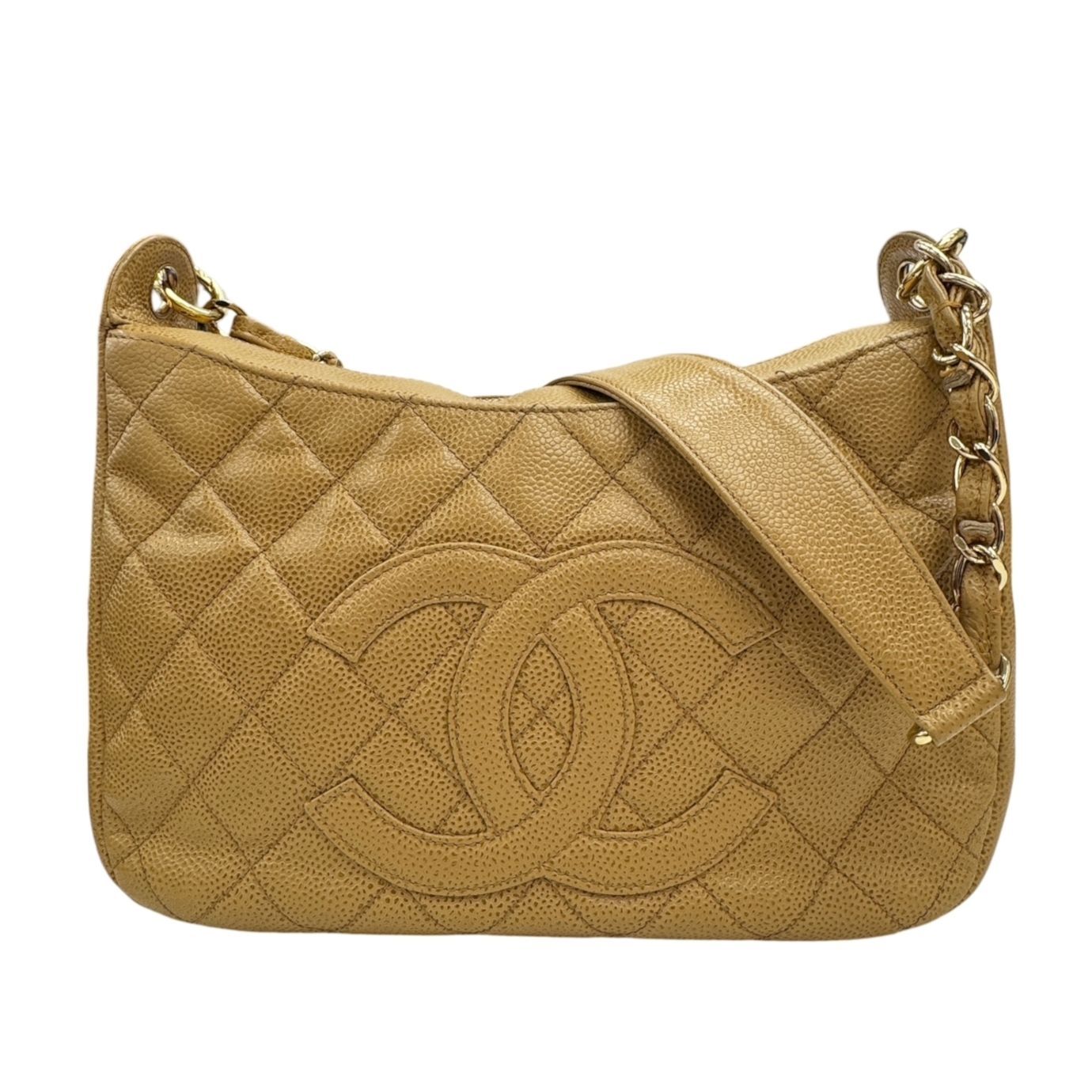 CHANEL シャネル ワンショルダー チェーンショルダー キャビアスキン 