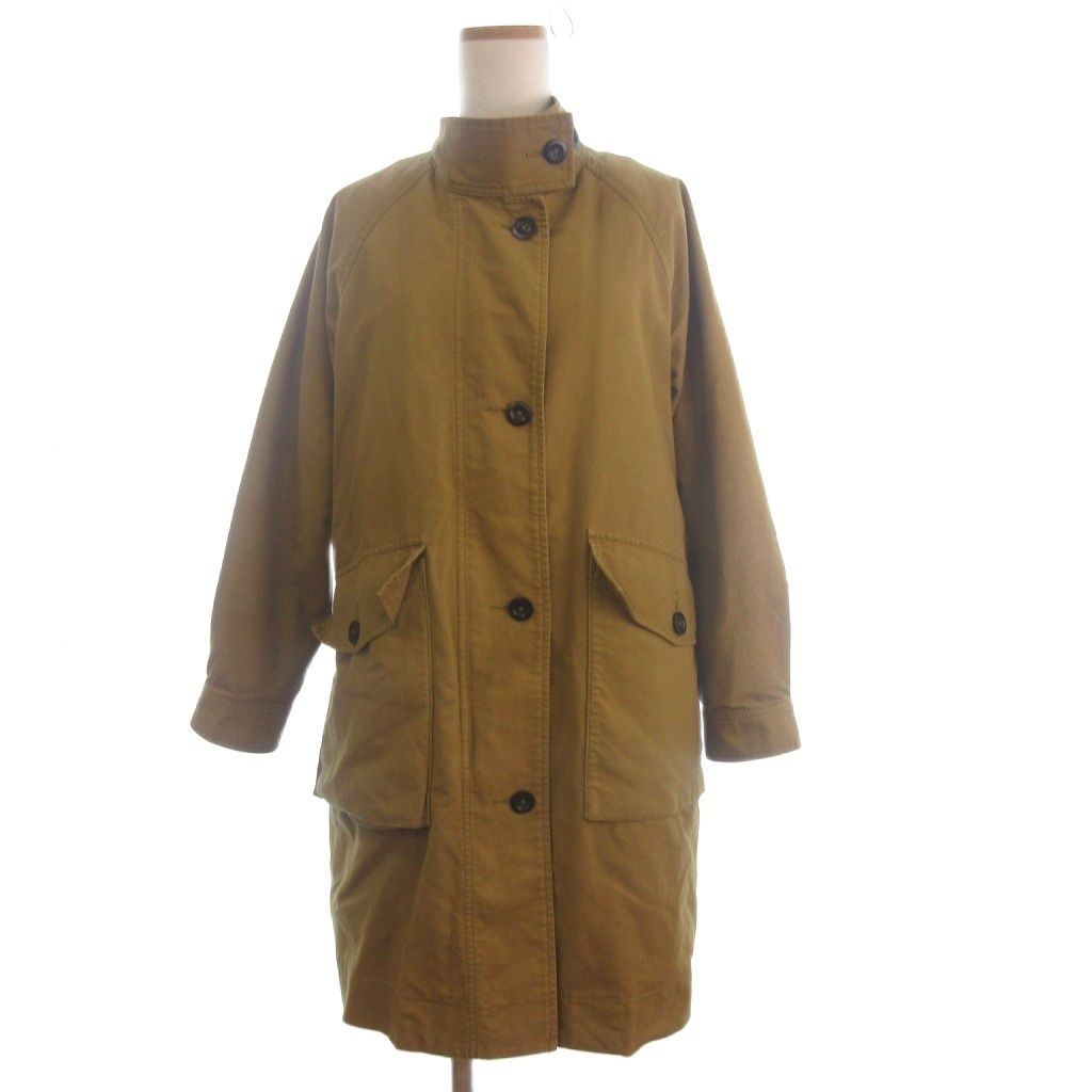 マーガレットハウエル MHL. UNEVEN COTTON CANVAS ダウンコート ミドル 
