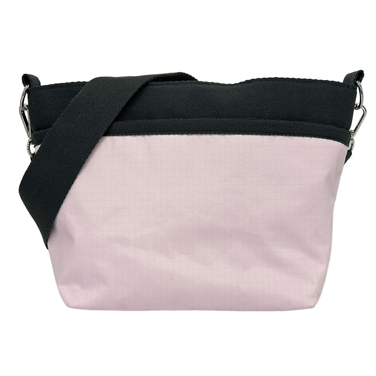 LESPORTSAC(レスポートサック) ショルダーバッグ スモール バケット バッグ 1115 ライトピンク×ダークグレー ストラップ着脱可 LESPORTSAC(レスポートサック) ショルダーバッグ スモール バケット