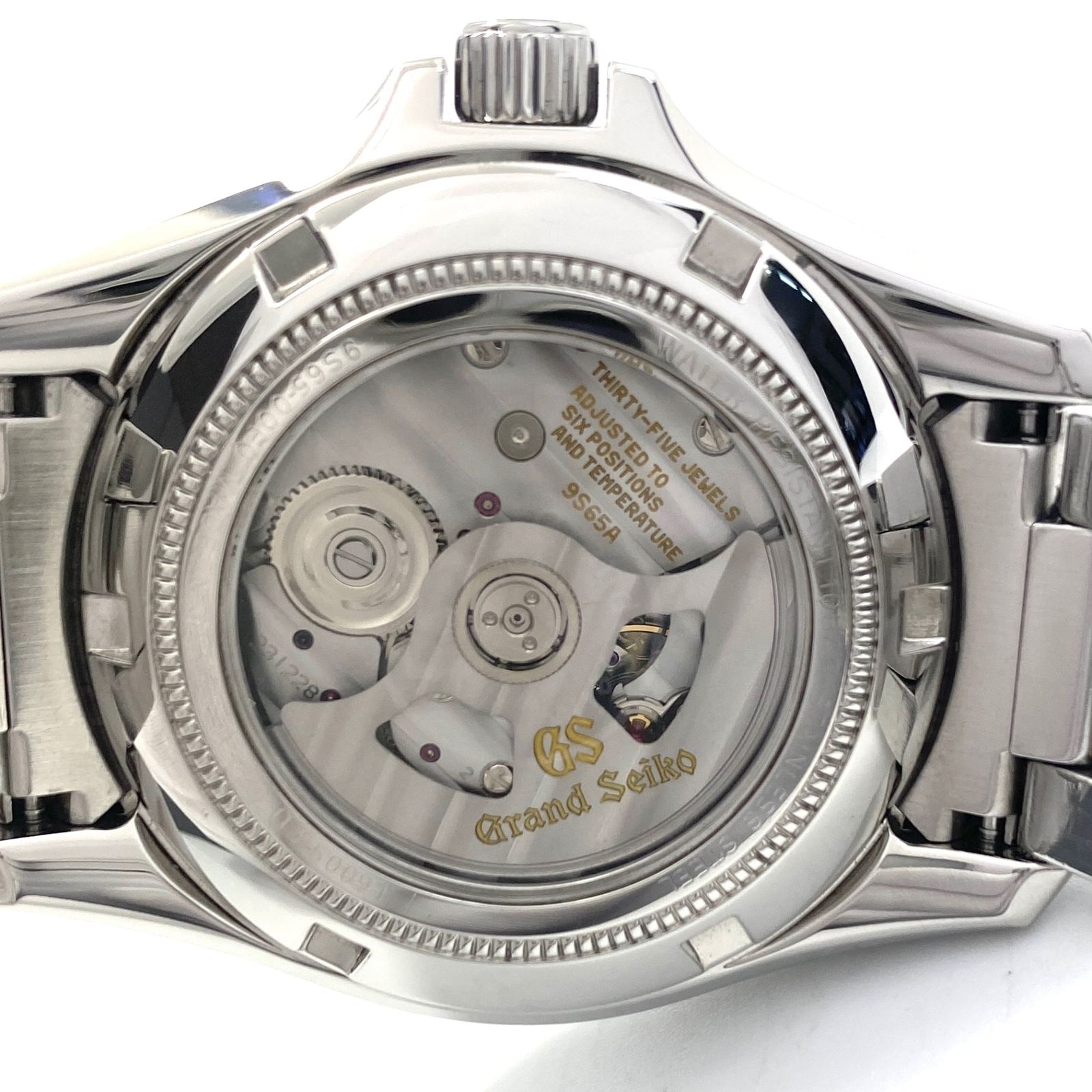 【希少】腕時計 メンズ セイコー SEIKO グランドセイコー メカニカル マスターショップ限定モデル SBGR069 9S65-00F0 自動巻 シルバー デイト表示 裏スケ 10気圧防水 希少】腕時計 メンズ セイコー グランドセイコー GRAND SEIKO