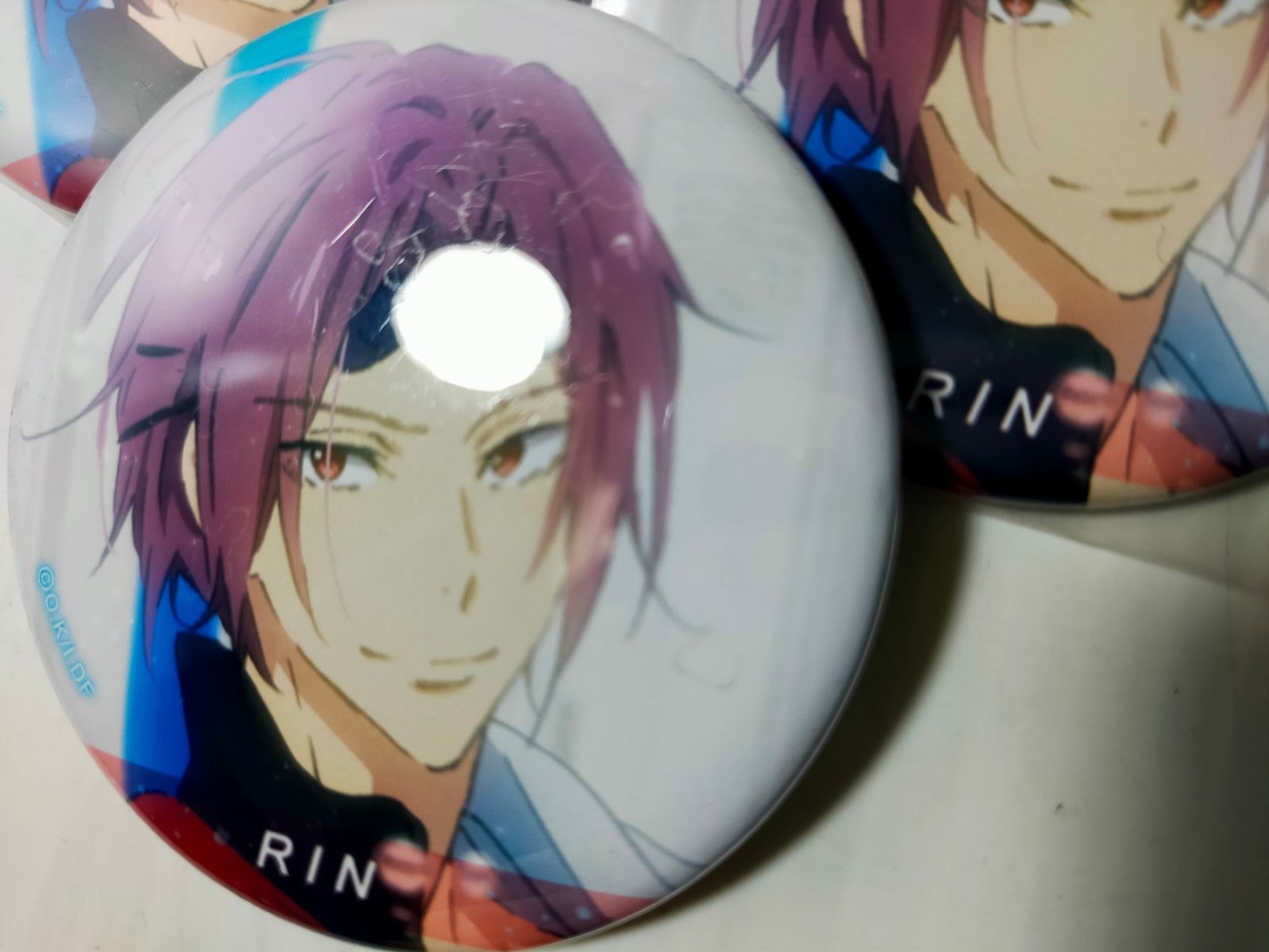 缶バッジ Free! Water 松岡凛 12個セット【個包装にて発送】 - メルカリ