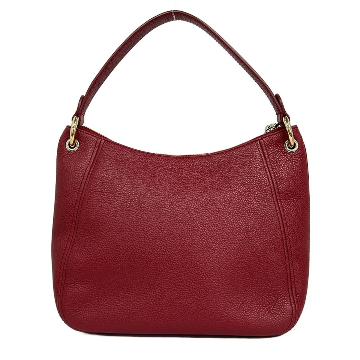 FURLA(フルラ) ハンドバッグ レッド レザー - メルカリ