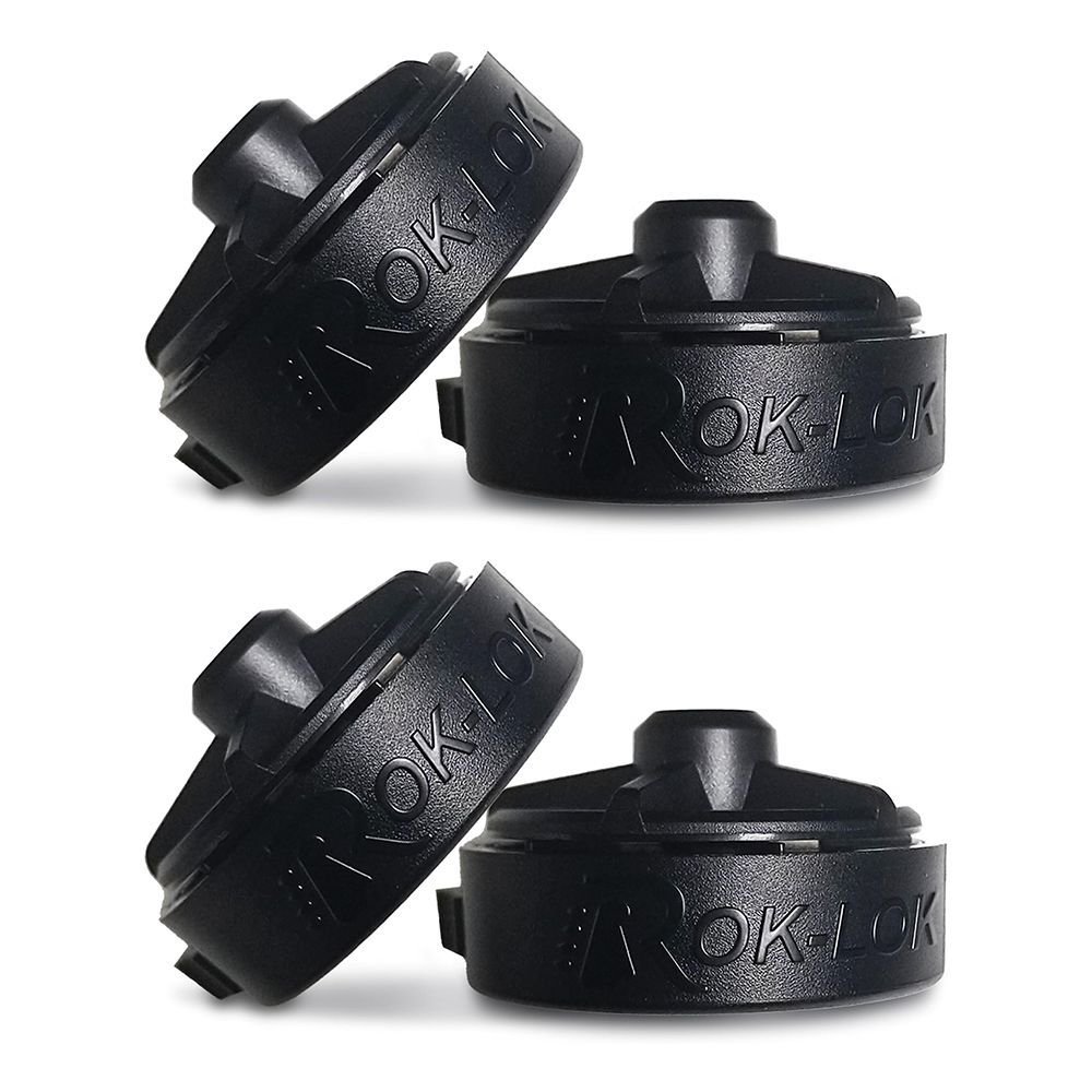 Rok-Lok ギターストラップバックル PRO ブラック 安全ロック 2セット4個 アコギ・エレキギター・ベース共通 工具不要 設置すればすぐ使える の商品写真