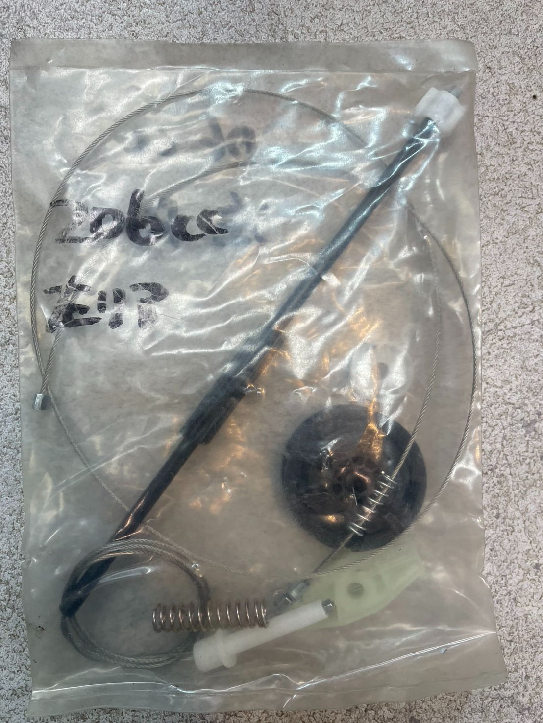 送料込】プジョー 206CC 左リア ウインドウレギュレーター リペア