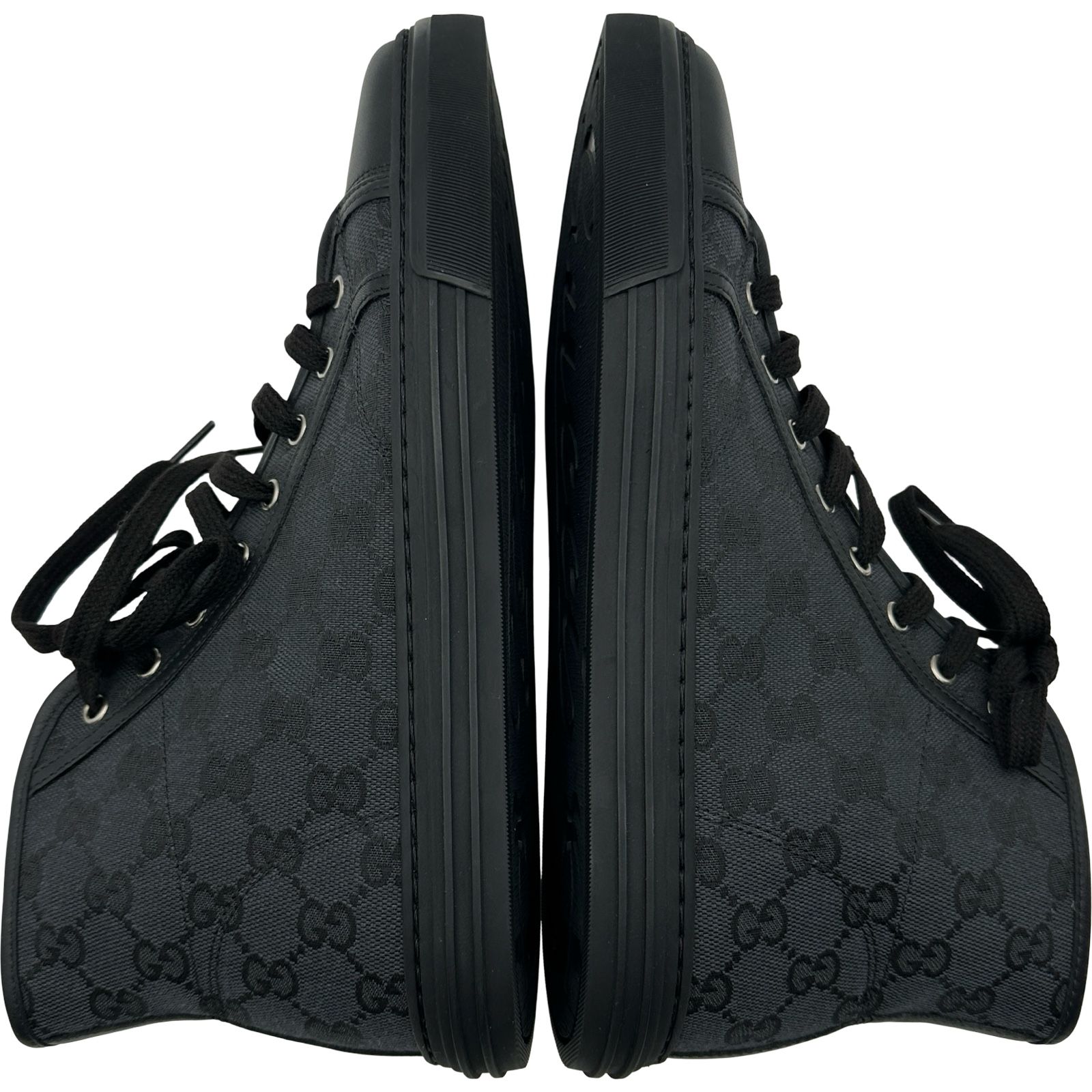 グッチ GUCCI GGキャンバスハイカットスニーカー 426188 ブラック