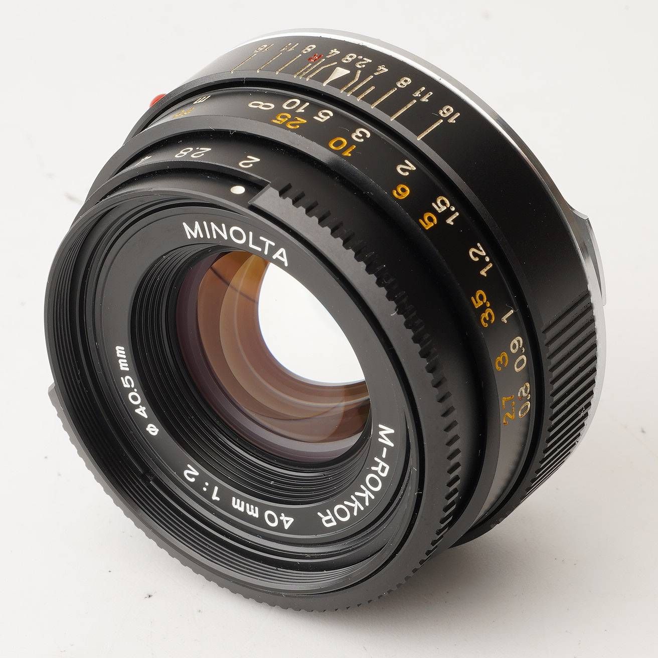 40mm M-ROKKOR F2 ミノルタ MINOLTA | Minolta - M-Rokkor 公式通販