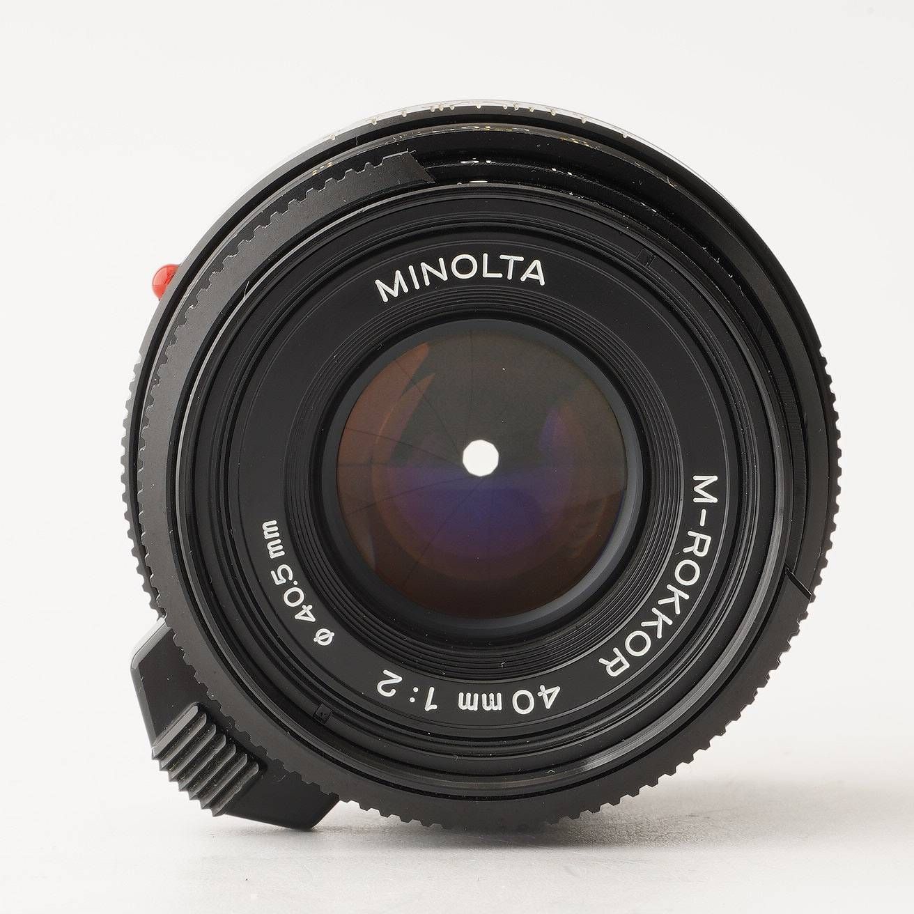 美品 ミノルタ Minolta M-Rokkor 40mm F2 ライカ Mマウント - メルカリ