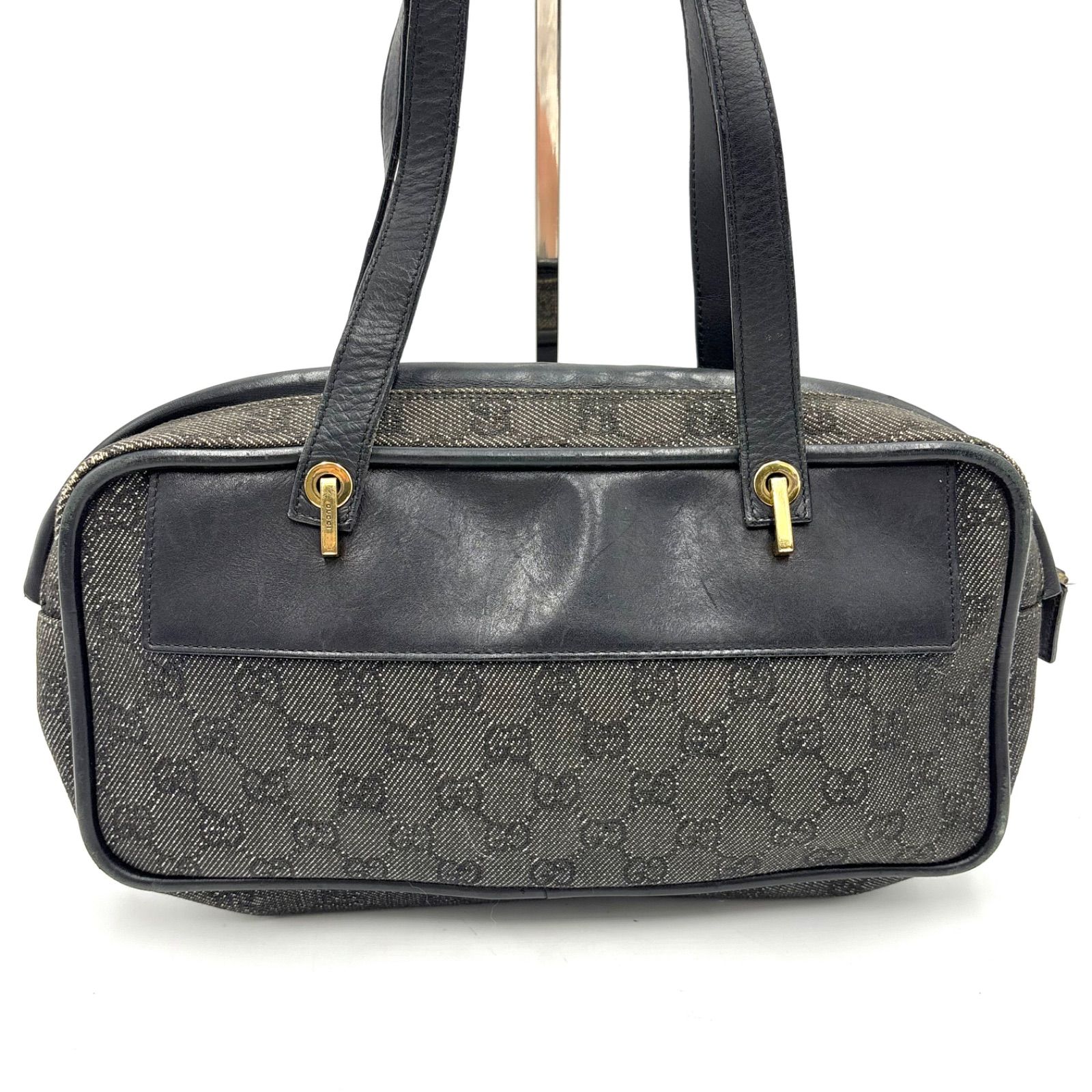 GUCCI グッチ GGデニム ショルダーバッグ トートバッグ 肩掛け鞄 Y2K 