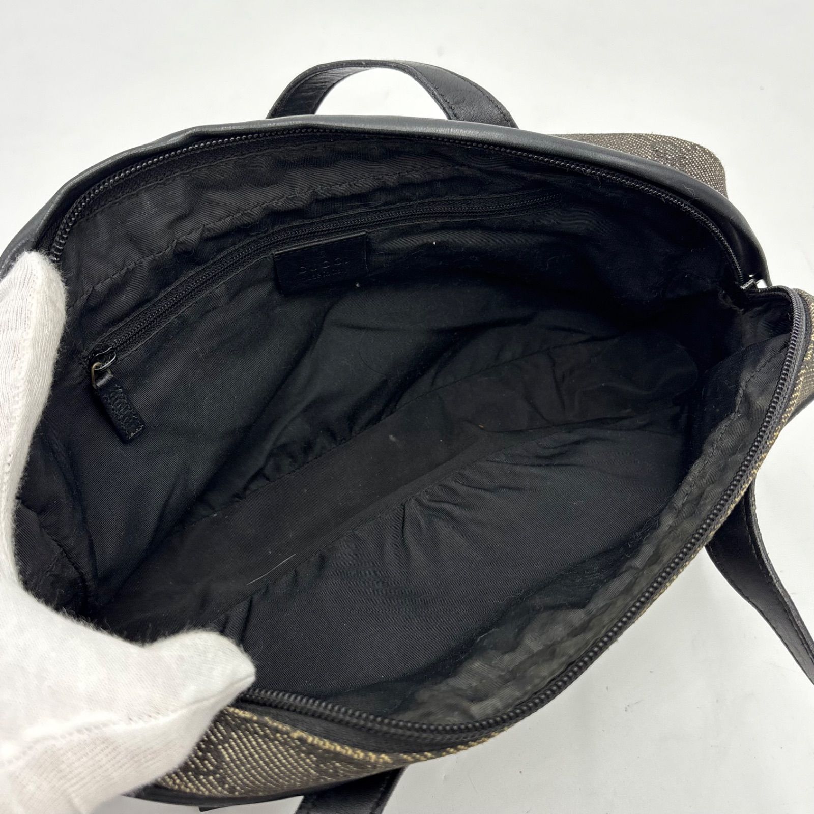 GUCCI グッチ GGデニム ショルダーバッグ トートバッグ 肩掛け鞄 Y2K 