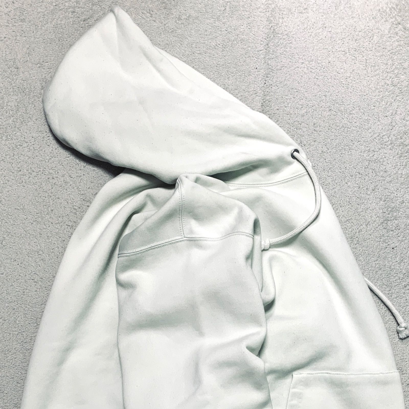 AURALEE BAGGY POLYESTER SWEAT P/O PARKA パーカー フーディー プル 