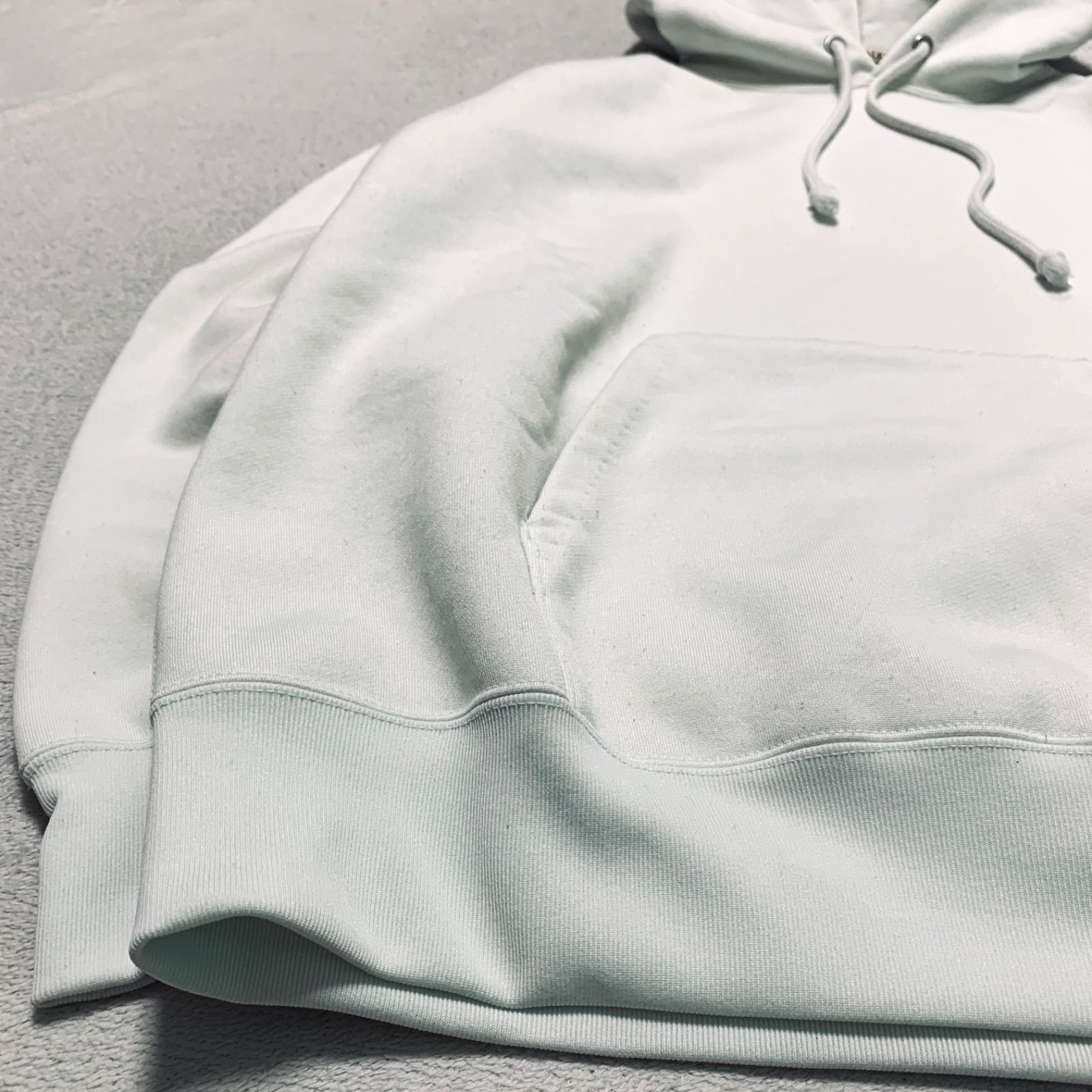 AURALEE BAGGY POLYESTER SWEAT P/O PARKA パーカー フーディー プル 