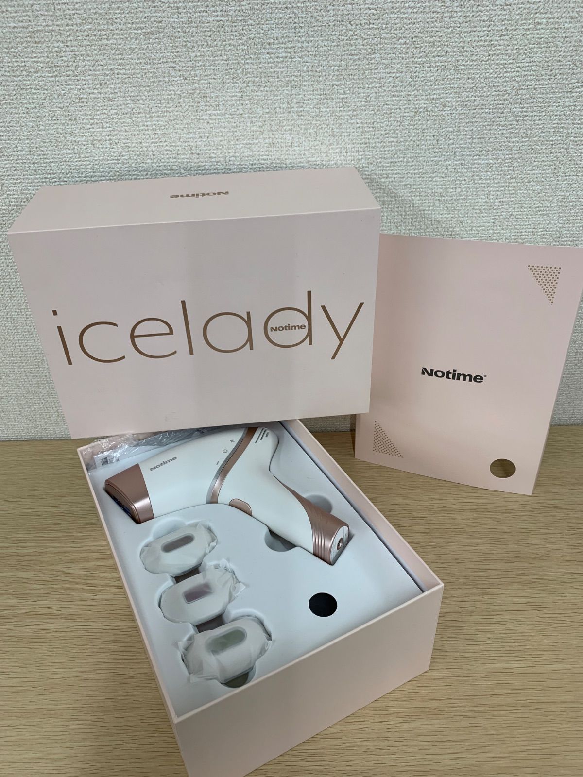 4【新品未使用】icelady Notime 家庭用光美容器 脱毛器【電化製品 