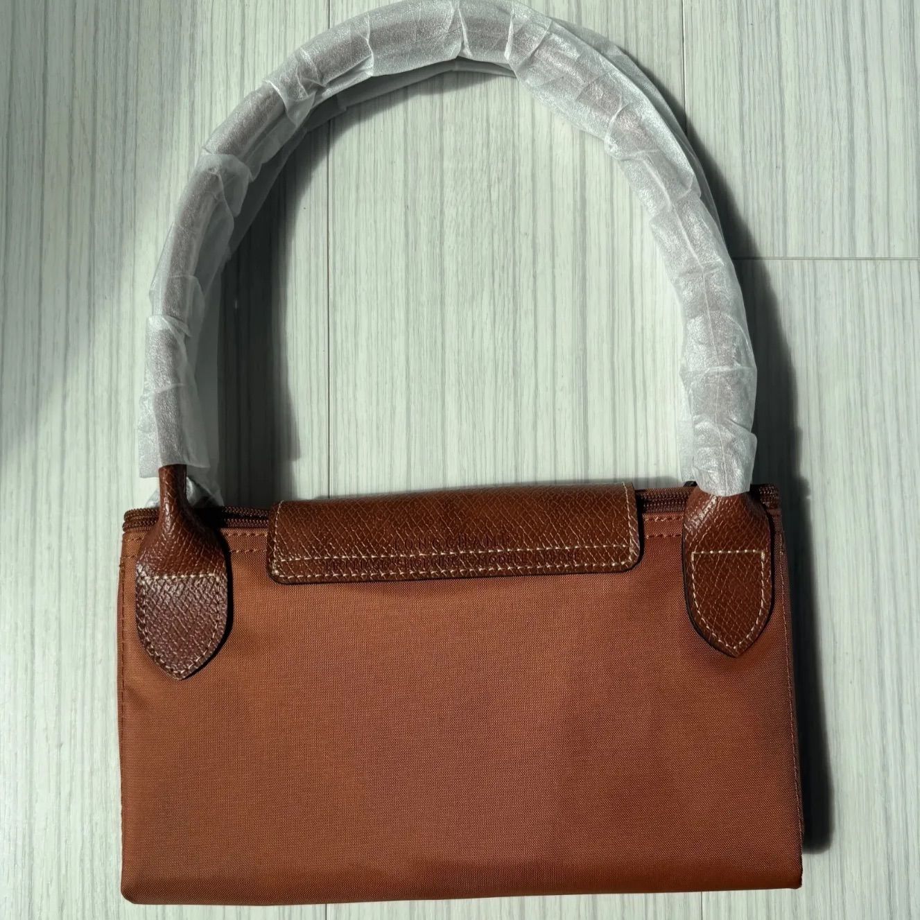 Longchamp ル プリアージュ コニャック Lサイズ ナイロン ショルダー 