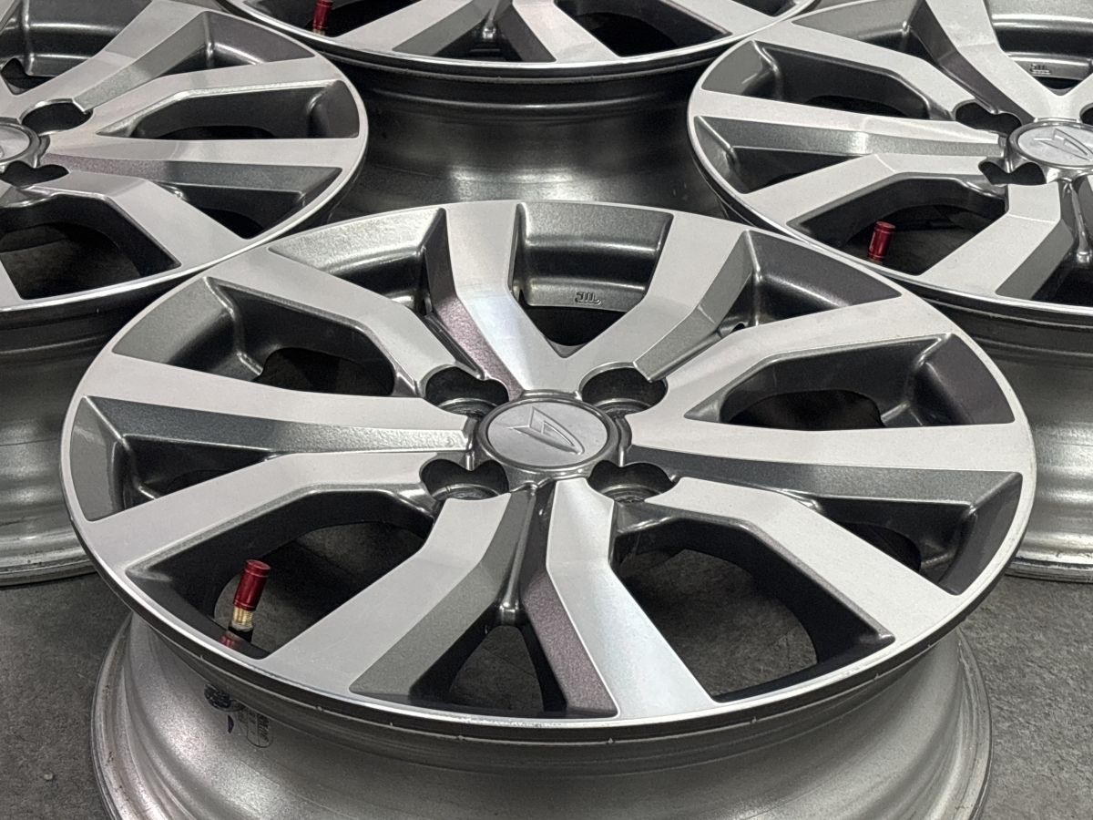 ダイハツ トール アルミホイール　5J +35　PCD 100 トヨタ　ルーミー 交換用に】ダイハツ トール 純正 15in 5J+40 PCD100 4本セット