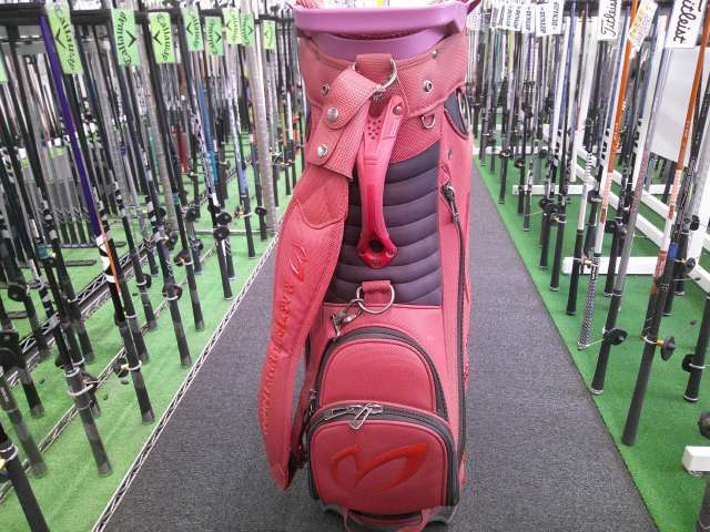 レッド キャディバック