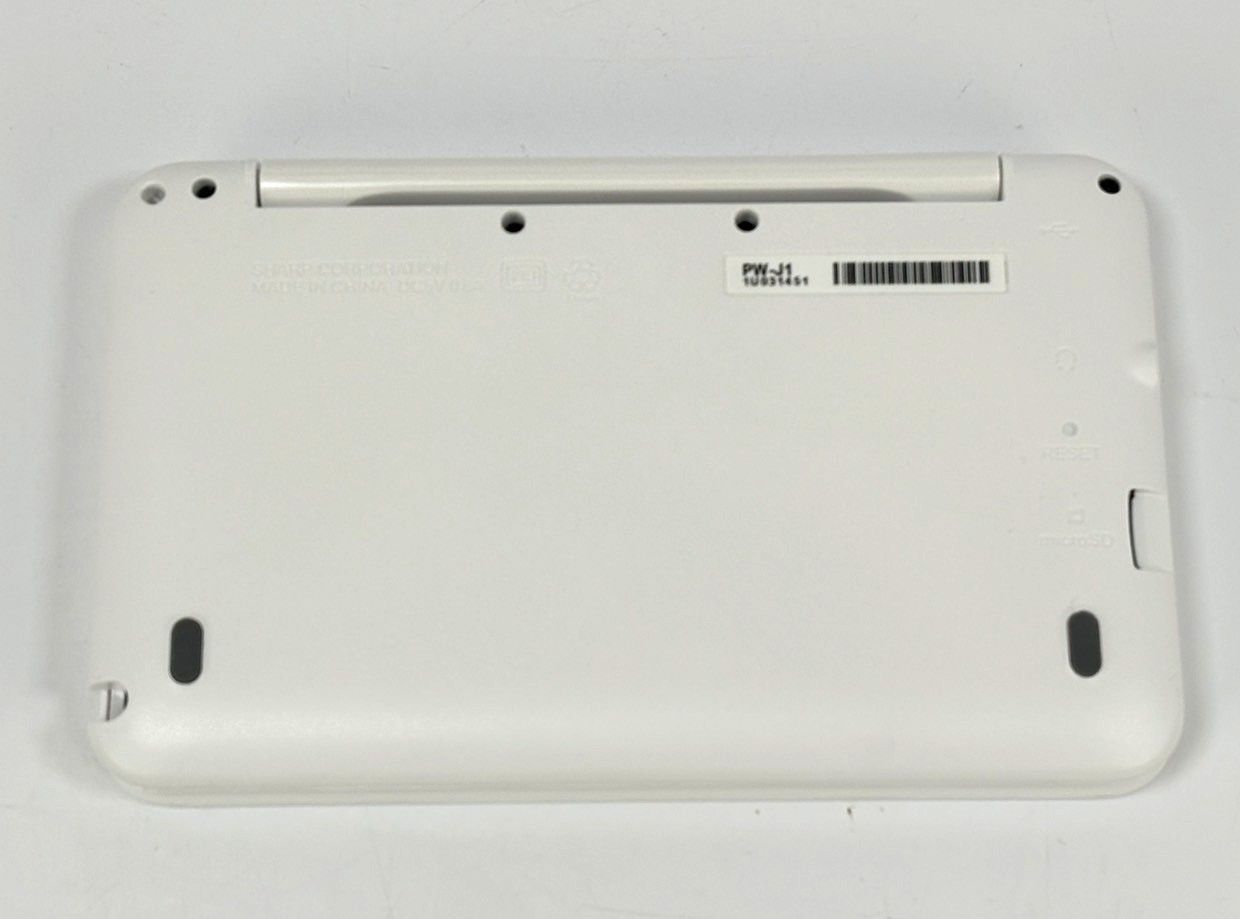 展示品・タッチペンなし】シャープ 電子辞書 Brain PW-J1-W 中学生 