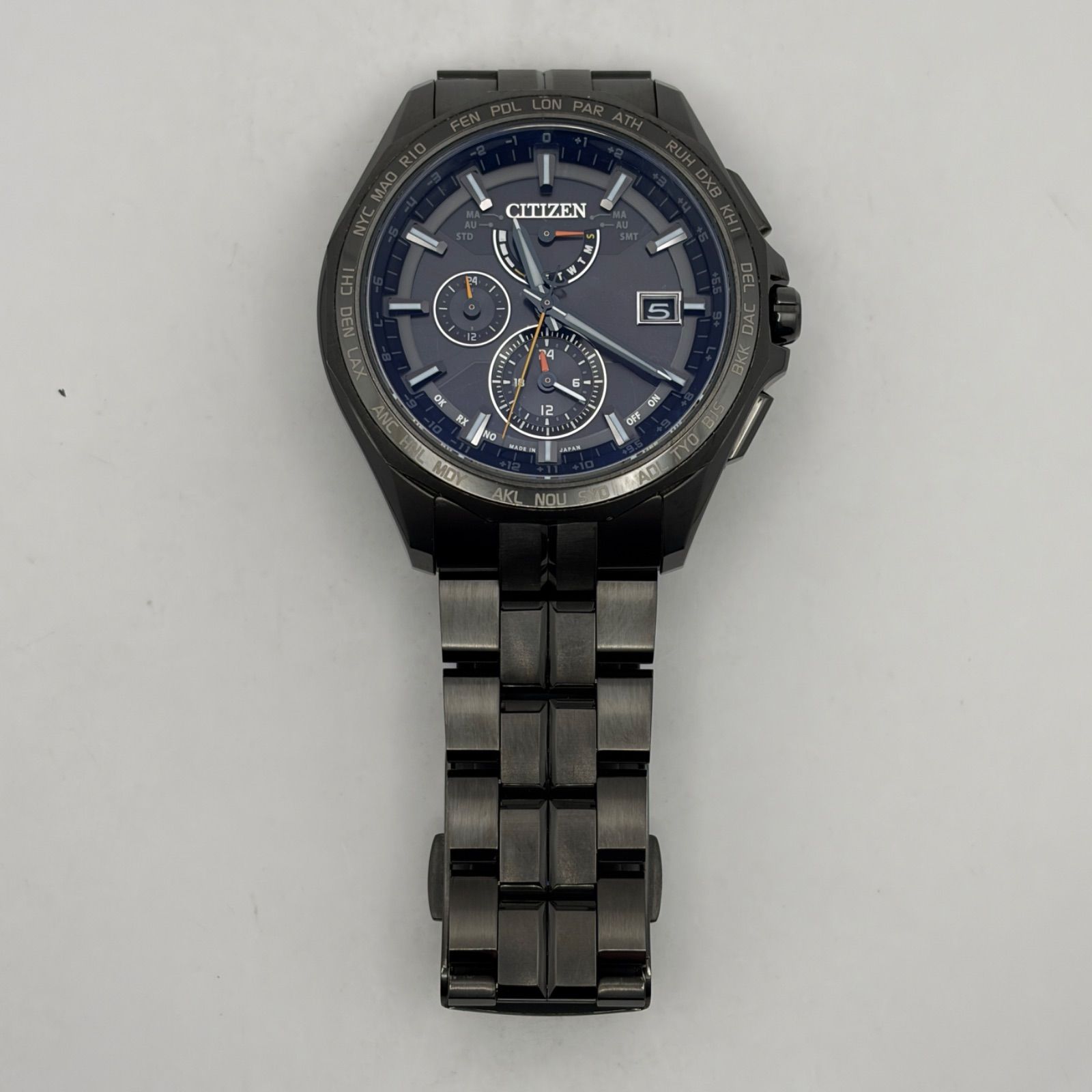 T821）保証付き！美品 正常稼働 CITIZEN シチズン ATTESA アテッサ 