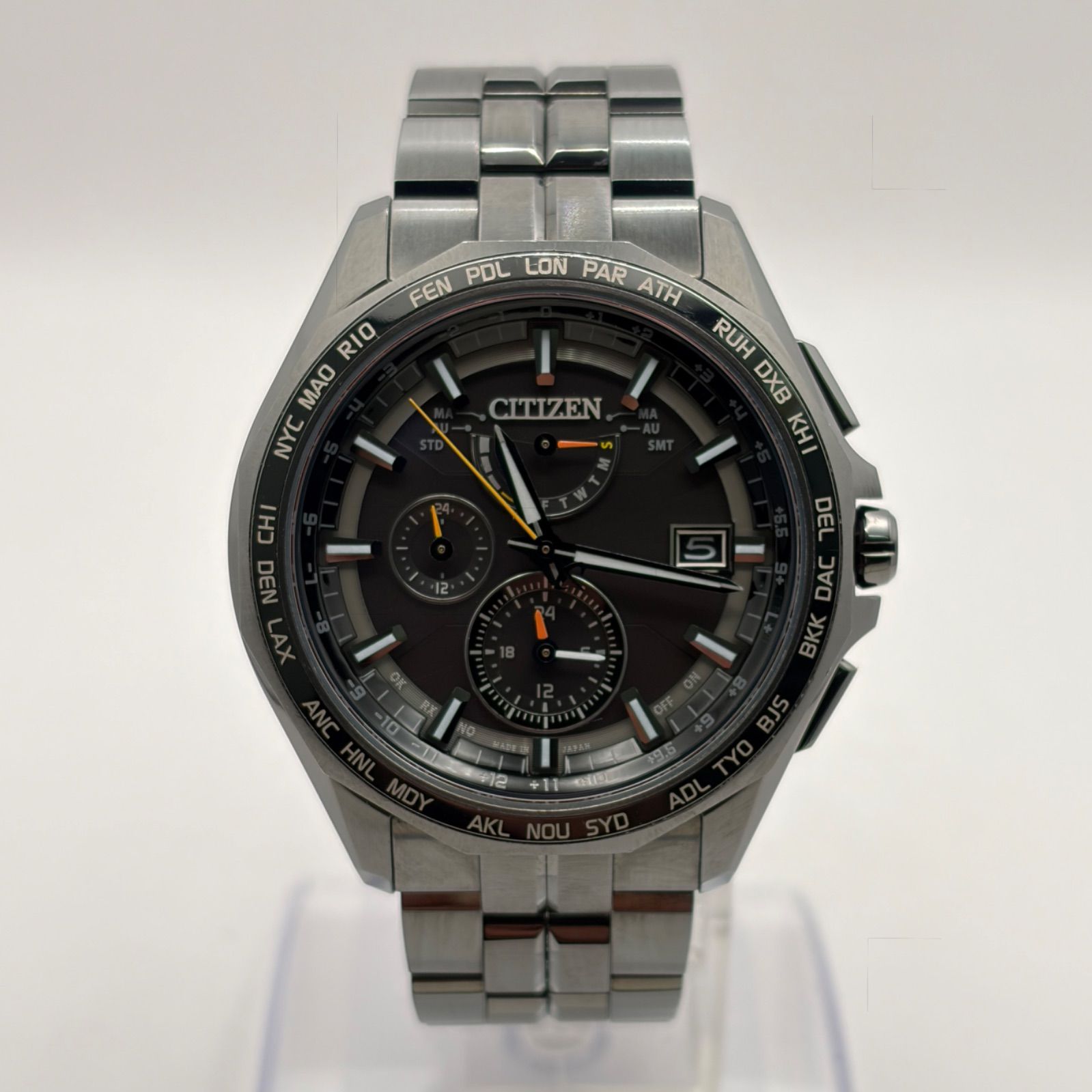 送料無料，安い （T821）保証付き！美品 正常稼働 CITIZEN シチズン 