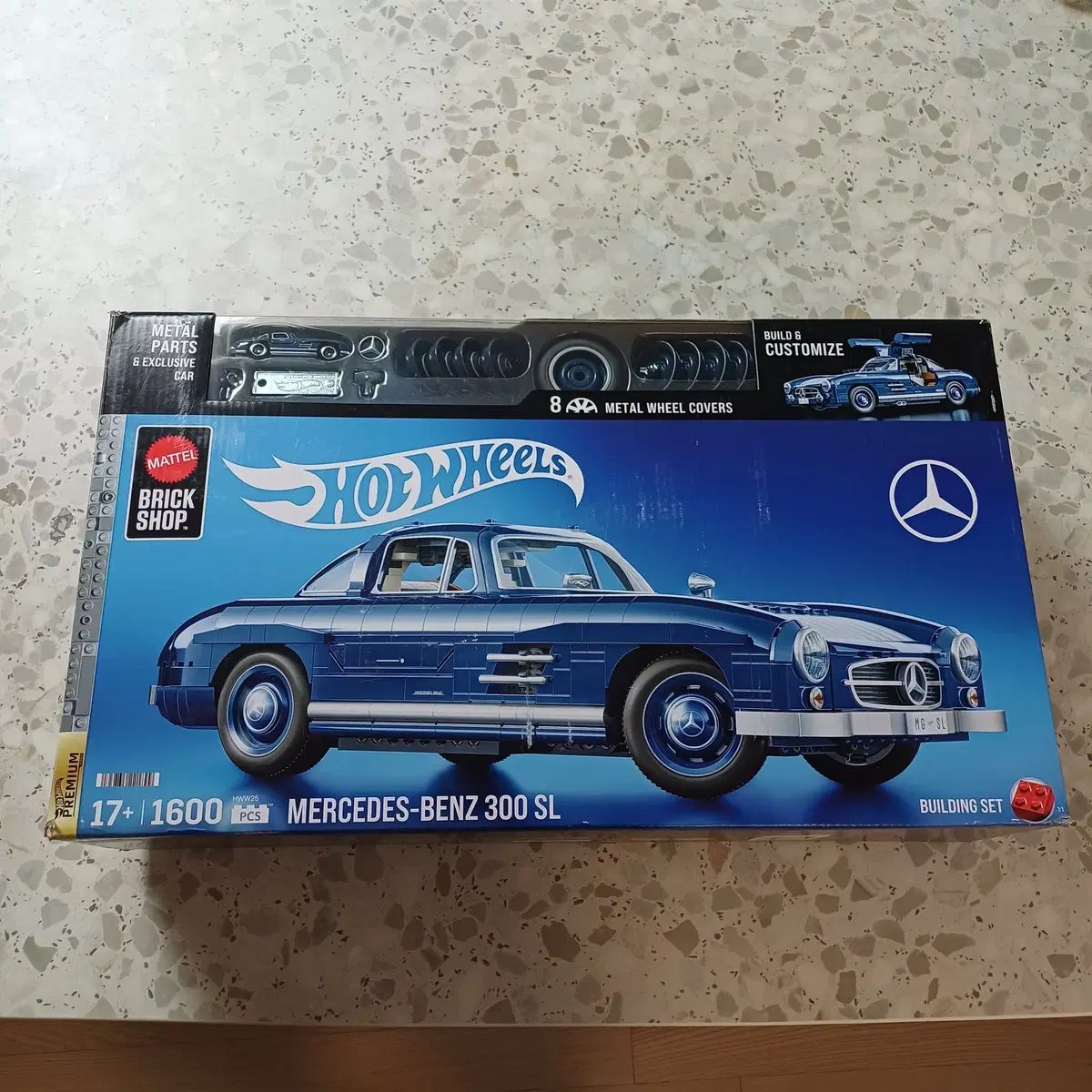 マテル ブリックショップ ホットウィール メルセデス ベンツ 300SL 