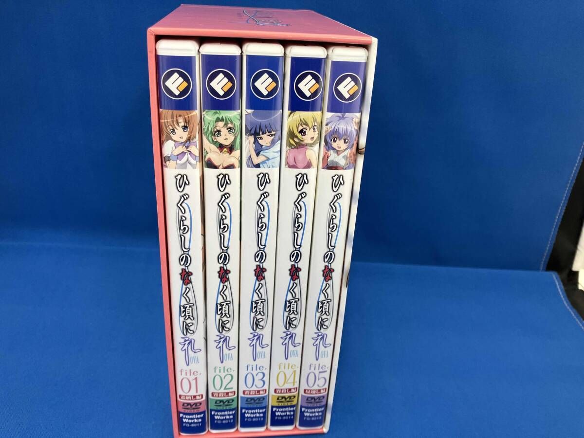 DVD 【※※※】[全5巻セット]OVA｢ひぐらしのなく頃に礼｣ file.1~5 初回