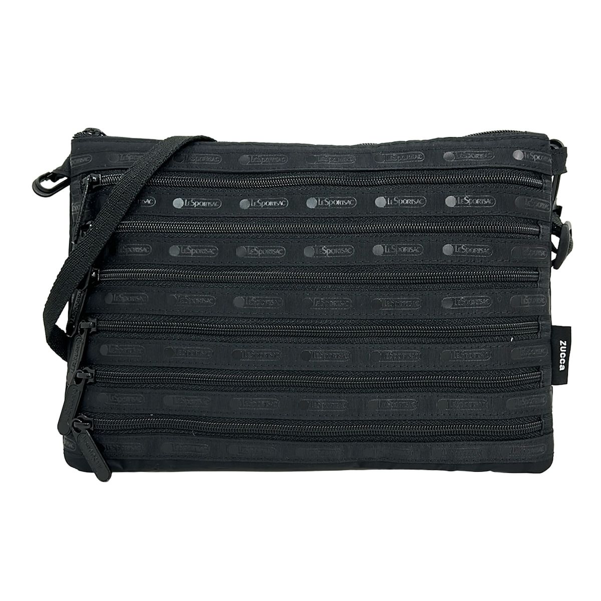 LESPORTSAC(レスポートサック) ショルダーバッグ 黒 ZUCCAコラボ LESPORTSAC(レスポートサック) ショルダーバッグ 黒 ZUCCAコラボ