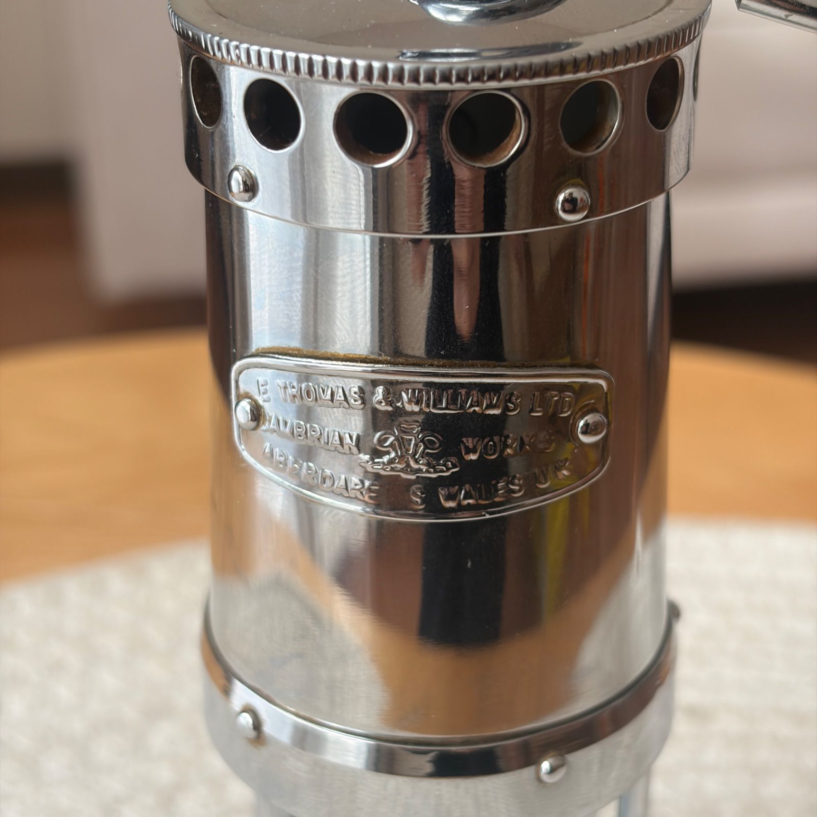 E.Thomas & Williams カンブリアンランタン ランプ クローム E.Thomas & Williams カンブリアンランタン ランプ クローム