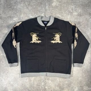 東洋エンタープライズ ALASKA 刺繍 スウェットジャケット Mサイズ 東洋エンタープライズ TOYO ENTERPRICE ALASKA 刺繍 スウェット