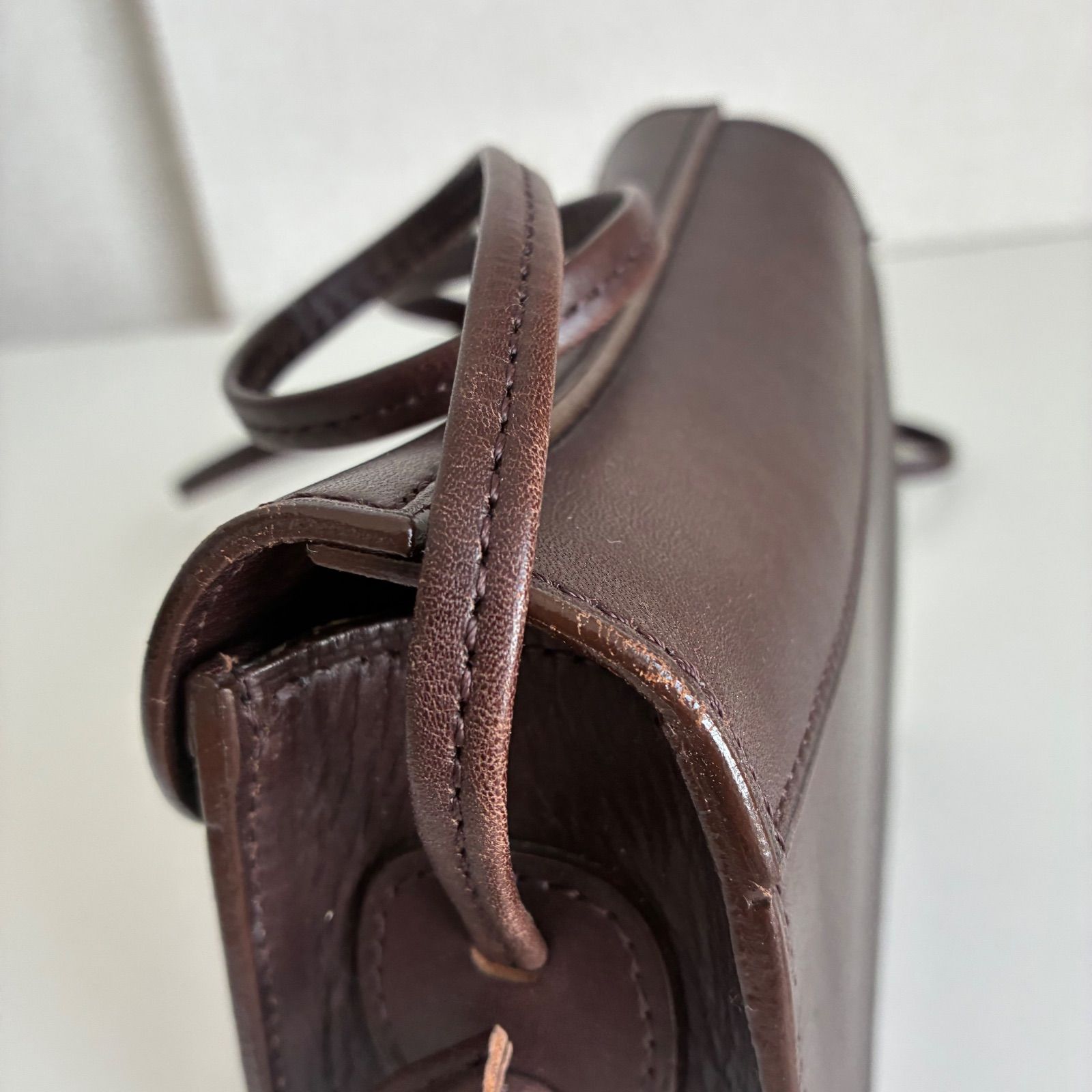 leather craft by emi 板垣 イタガキ いたがき鞄 サドル バッグ 