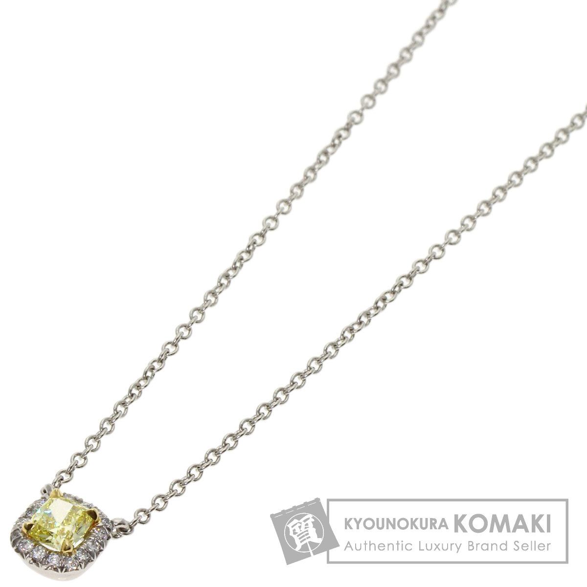 TIFFANY&Co. ティファニー ソレスト イエローダイヤモンド ネックレス 