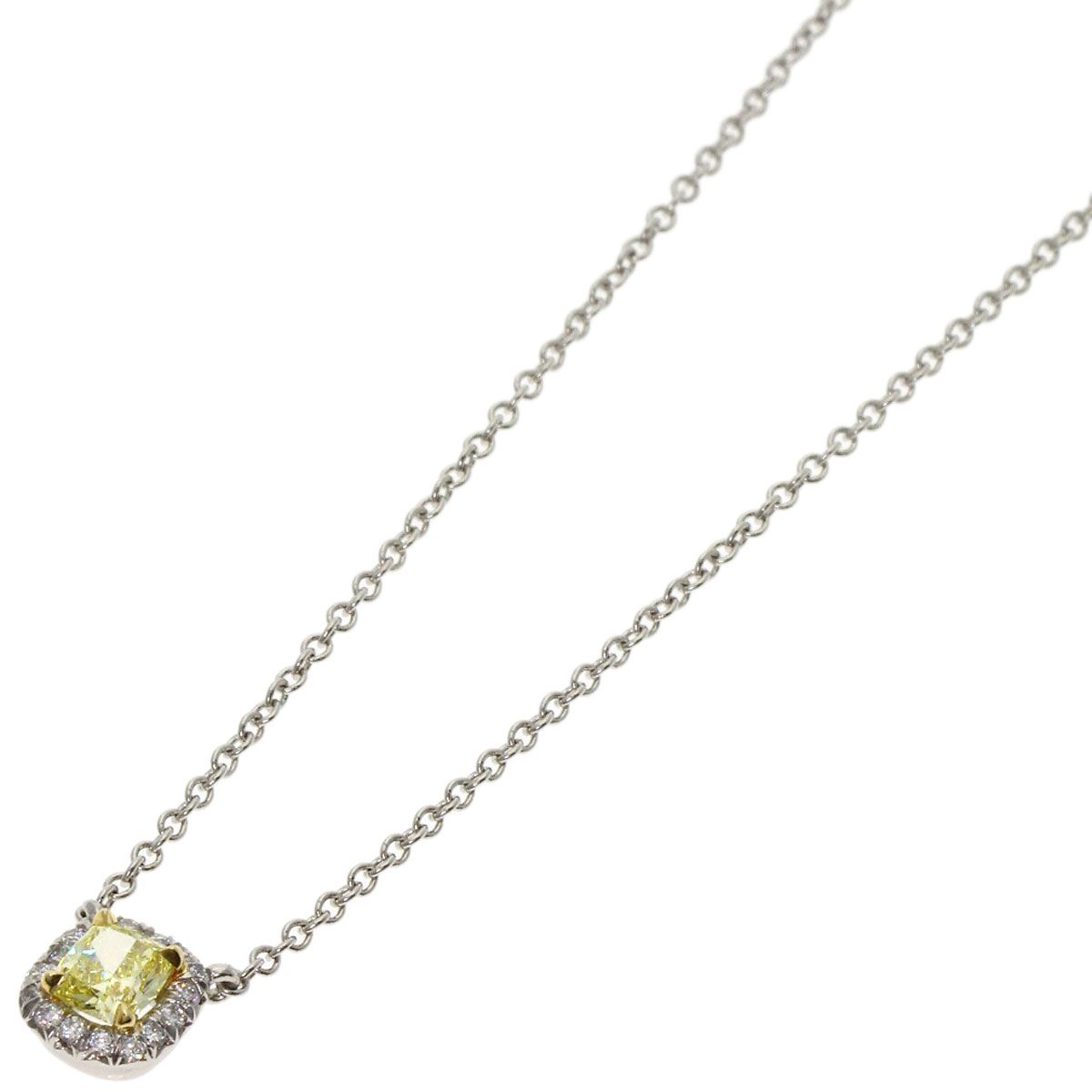 TIFFANY&Co. ティファニー ソレスト イエローダイヤモンド ネックレス 