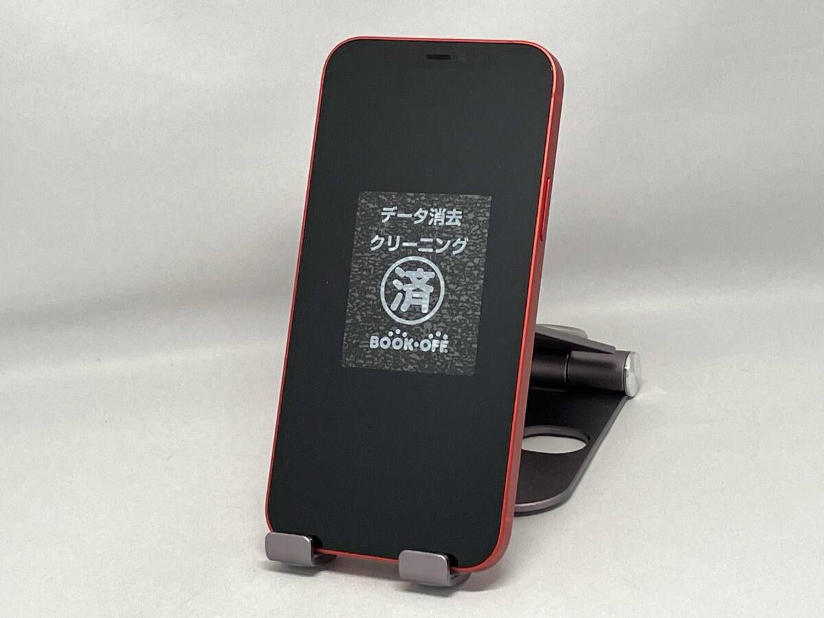 最安値，お得 au 【SIMロックなし】NGHW3J/A iPhone 12 128GB レッド au
