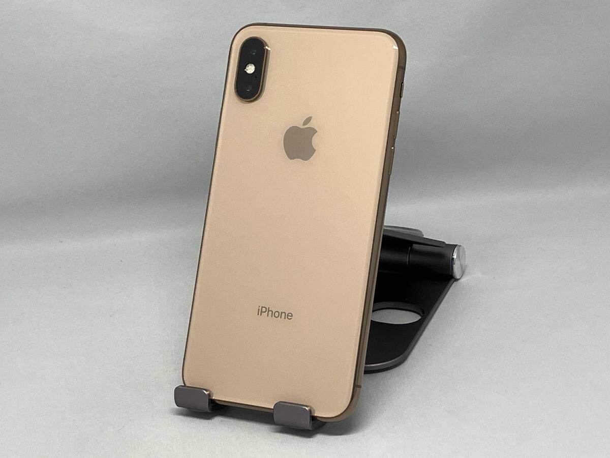iPhone Xsゴールド 画面傷あ iPhone XS 64GB ゴールド キズあり 動作 
