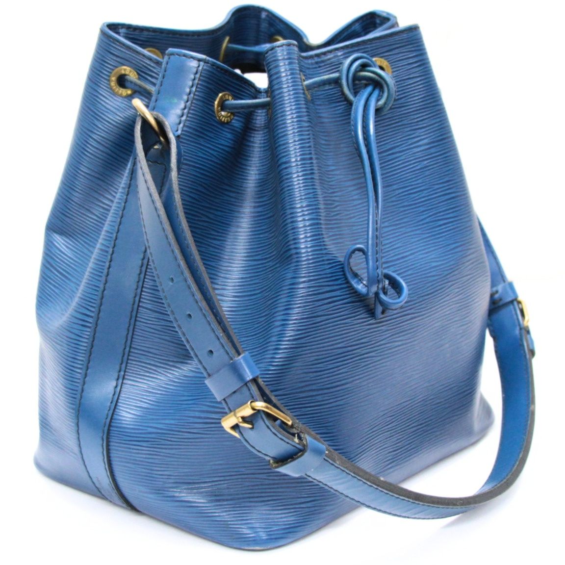 ルイヴィトン Louis Vuitton プチ ノエ 巾着 ショルダーバッグ エピ トレドブルー M44105 【73889】 ルイヴィトン Louis Vuitton プチ ノエ 巾着 ショルダーバッグ エピ