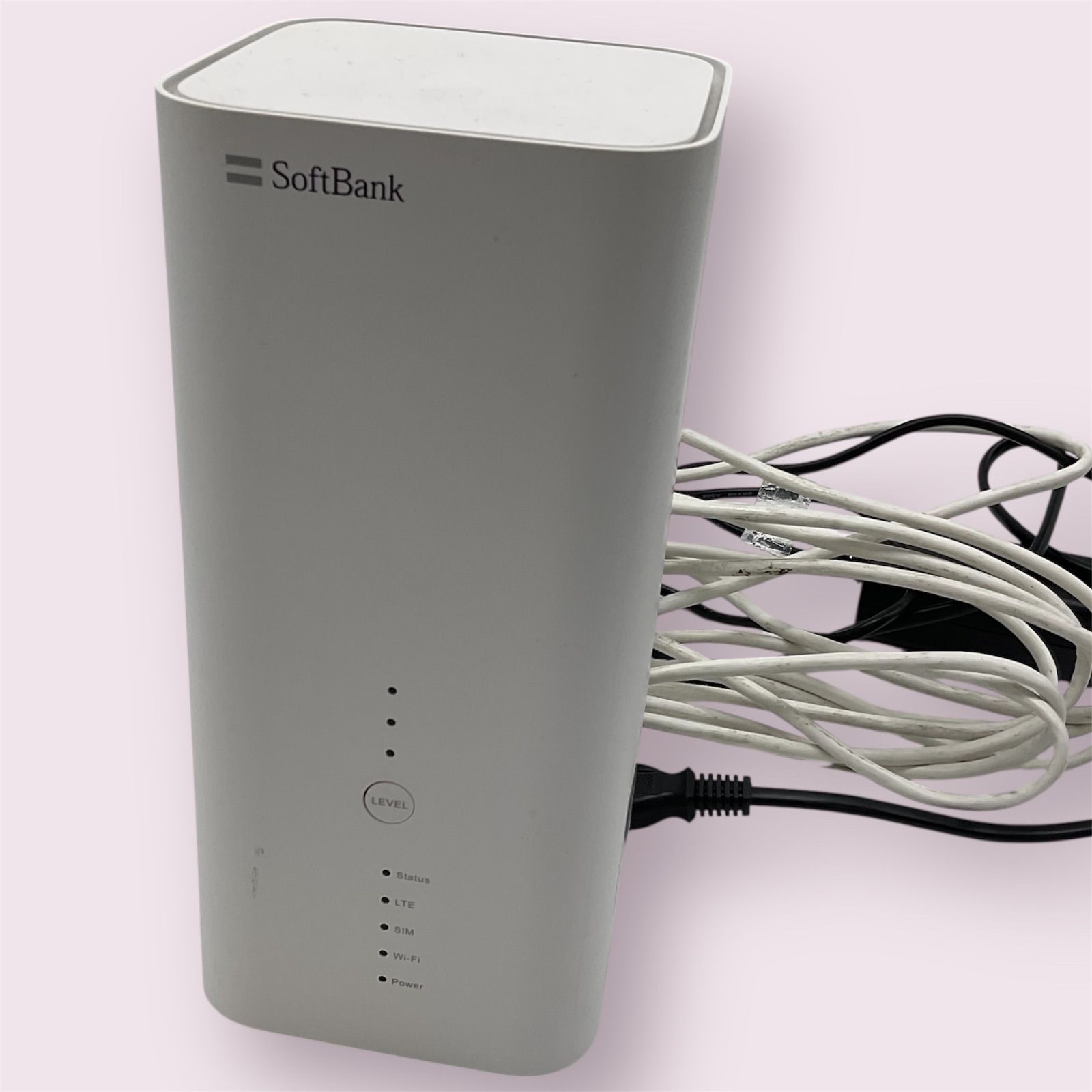 SoftBank Air ルーター WiFi 中古 無線LAN ホワイト - メルカリ