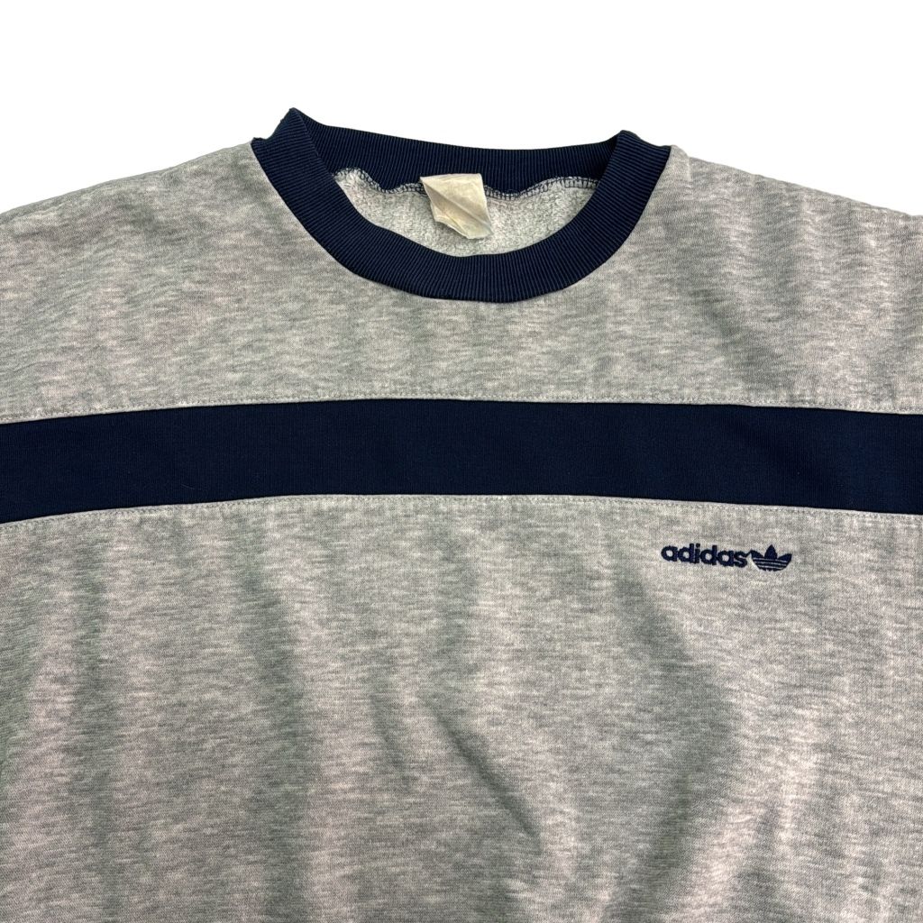 90年代 adidas アディダス スウェット スポーツ グレー(メンズ L相当