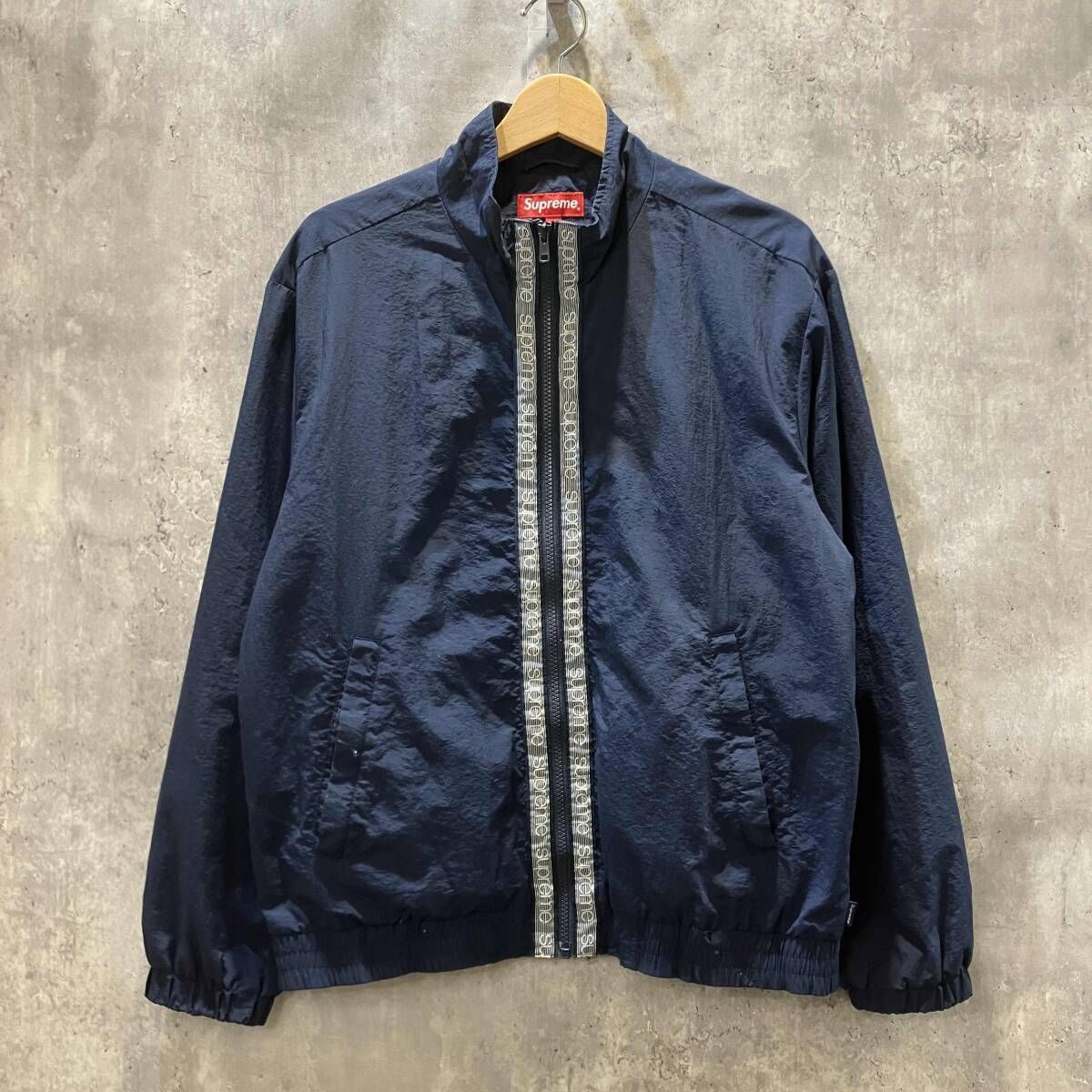 18SS Supreme ジャケットClassic Logo Taping Track Jacket size S