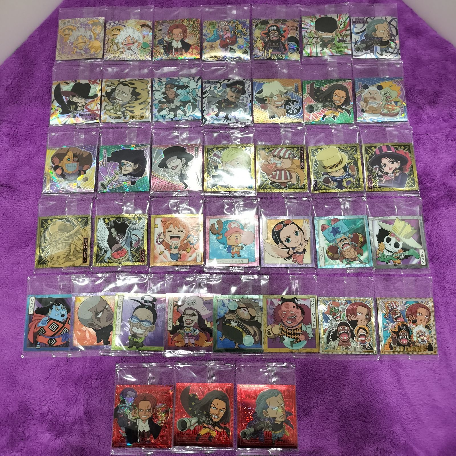 フルコンプ】全種類 39種 ワンピース ONE PIECE 14 大海賊 シール