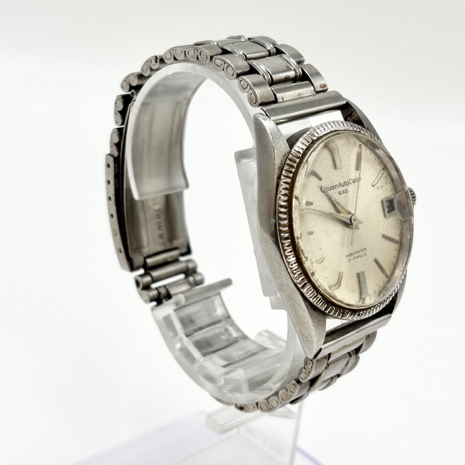 稼働/ヴィンテージ】CITIZEN/シチズン オートデーター540 PARA WATER 