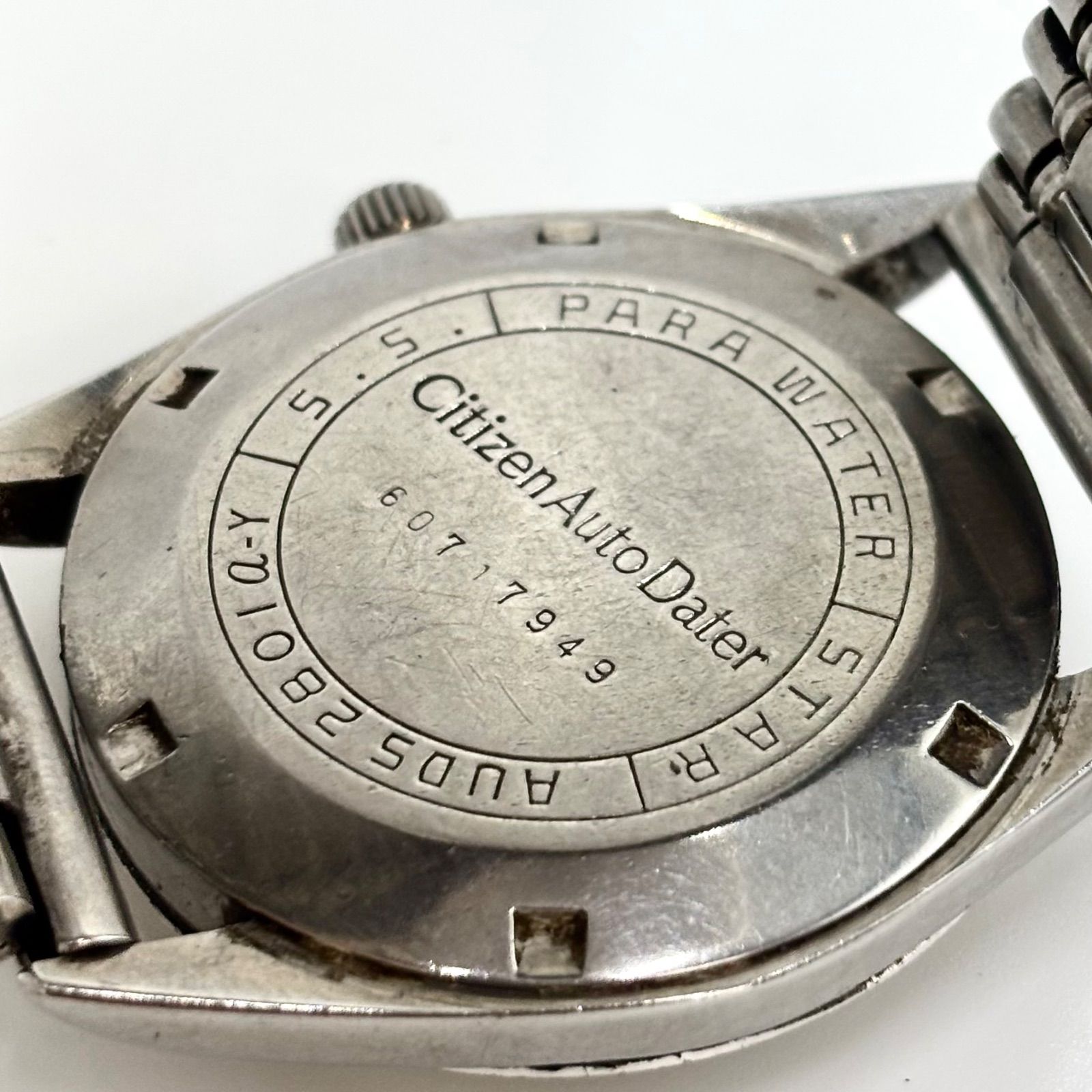 稼働/ヴィンテージ】CITIZEN/シチズン オートデーター540 PARA WATER 