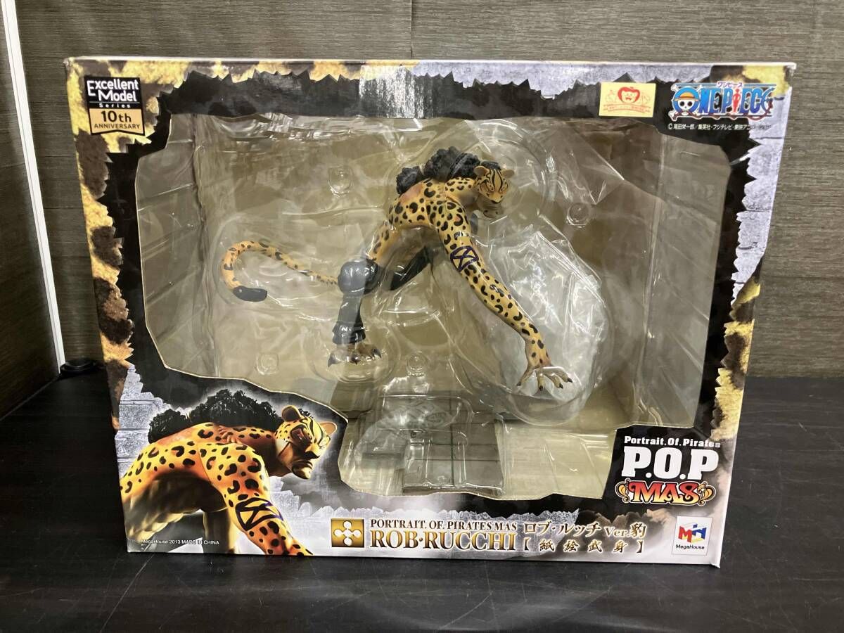 P.O.P MAS ロブ・ルッチ Ver.豹 【紙絵武身】 ワンピース/P.O.P 