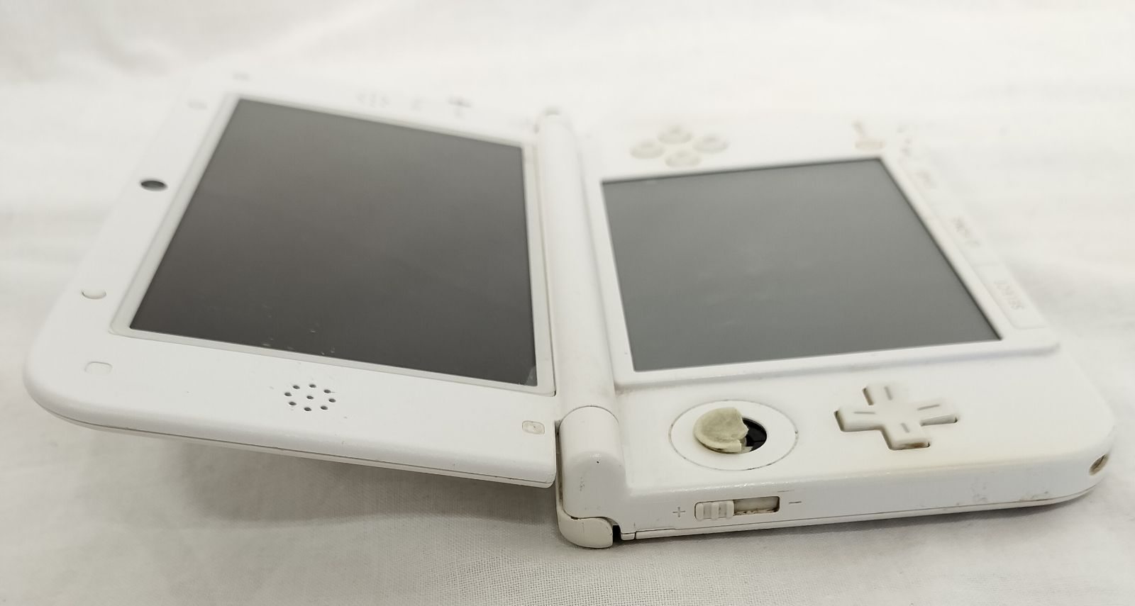 ジャンク/部品取り】ニンテンドー3DS LL 本体 SPR-001 ヒンジ破損 