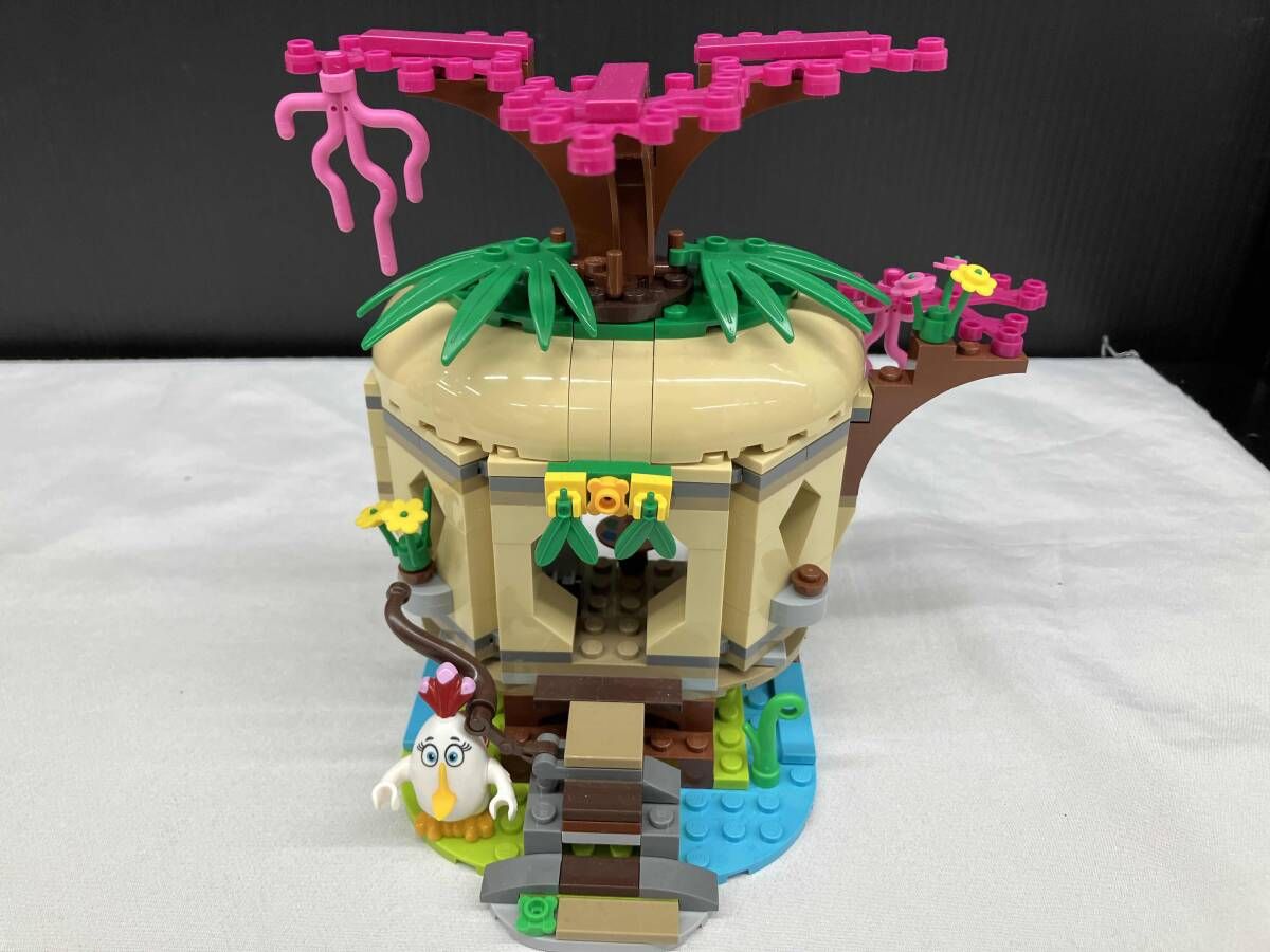 ジャンク 現状品 LEGO アングリーバード75823バードアイランド卵強盗 