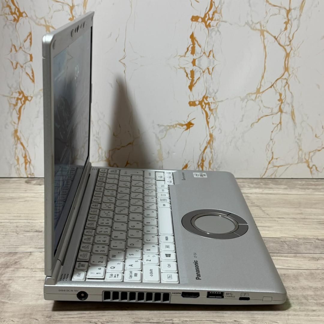 軽量 Panasonic 8GB/SSD256 i5 office ノートPC Office付き 即納 