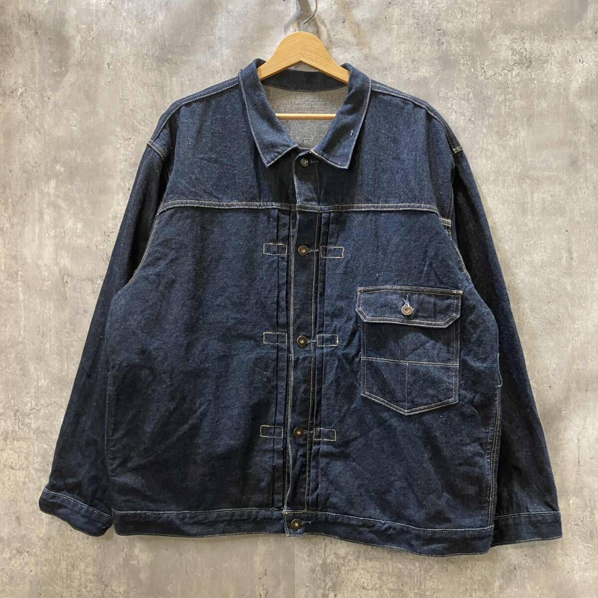 USA製 TELLASON Gジャン デニムジャケット 1st型 size L インディゴ 