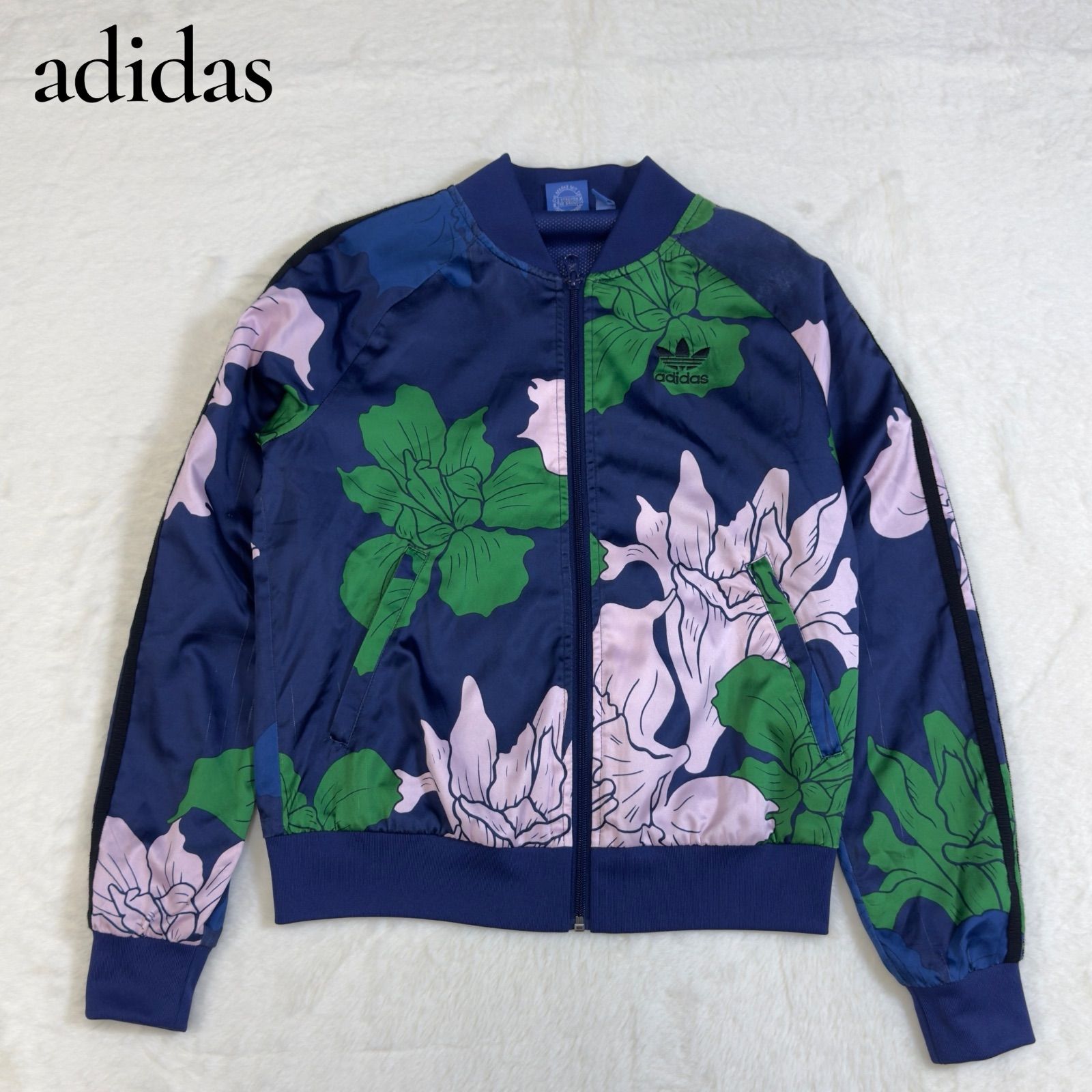 adidas 総柄 希少 ジャージ 希少 adidas アディダス セットアップ