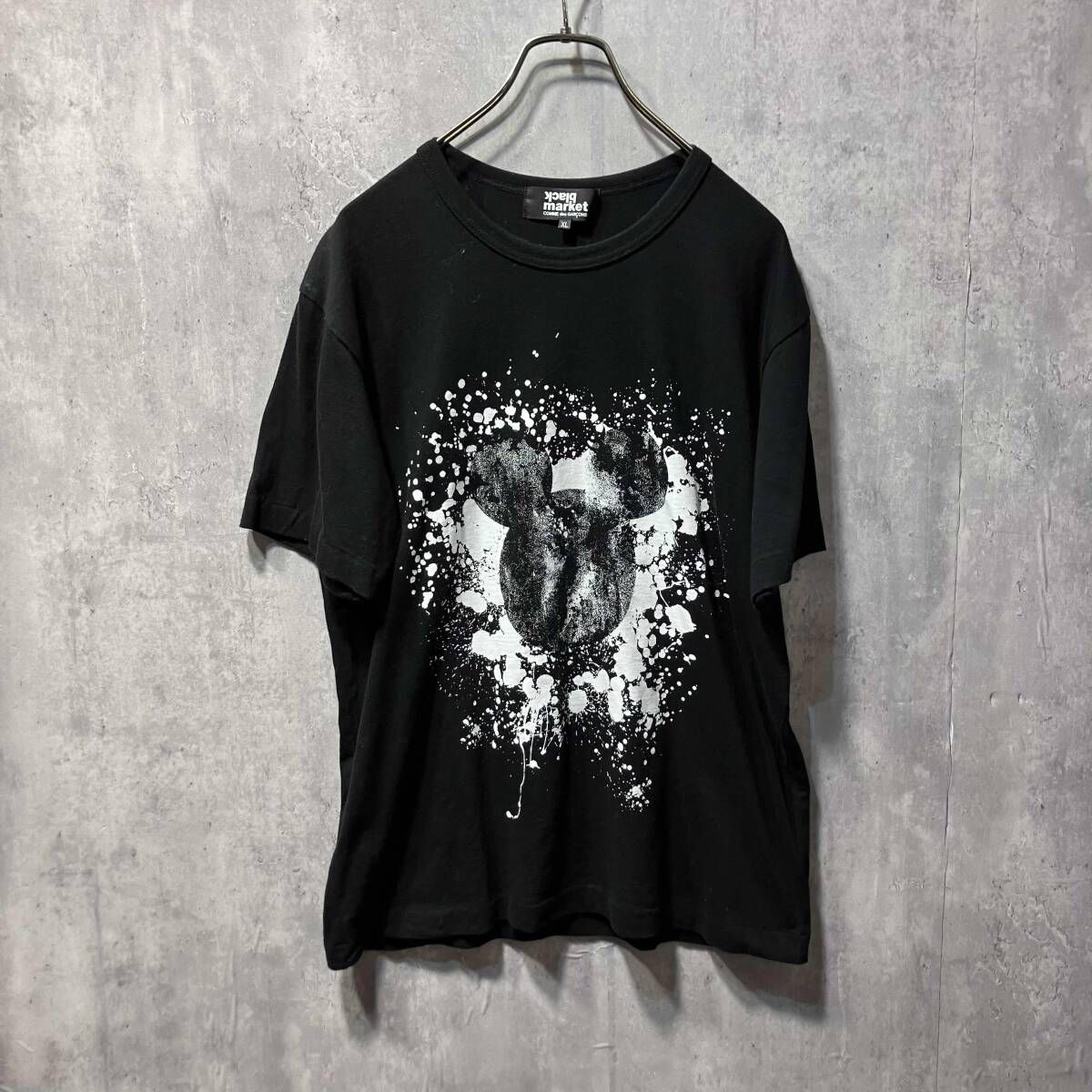 COMME des GARCONS × DISNEY ミッキースプラッシュプリントTEE OD-T010 