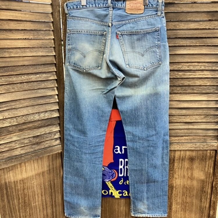 希少 リーバイスW34/L31 505 66後期 42TALON ボタン裏513 LEVI'S / リーバイス / 505 / 66後期 / 79年製 / 70s / USA製